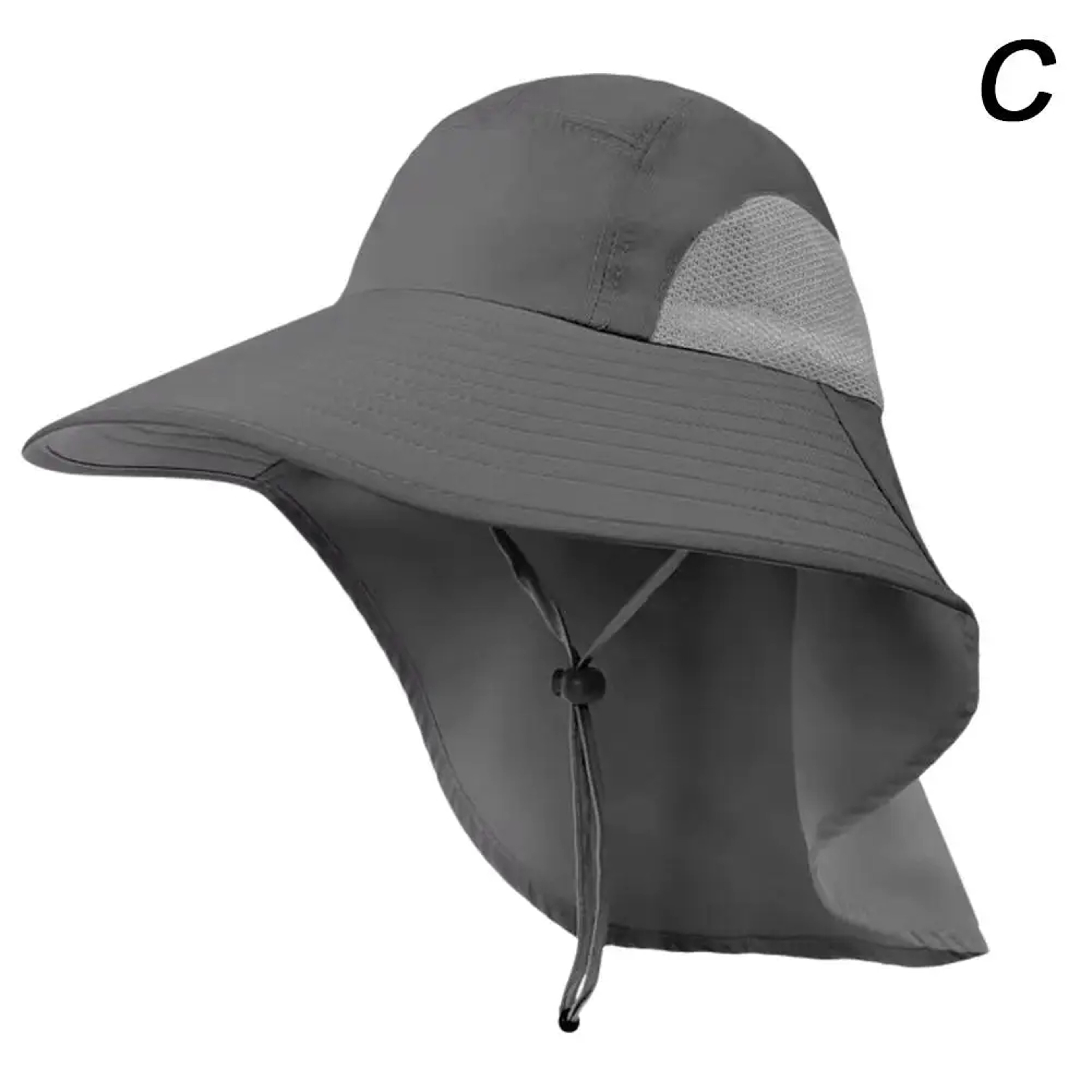 Explorer UPF Wide Brim Sun Hat with Neck Flap for Men and Women – view 10