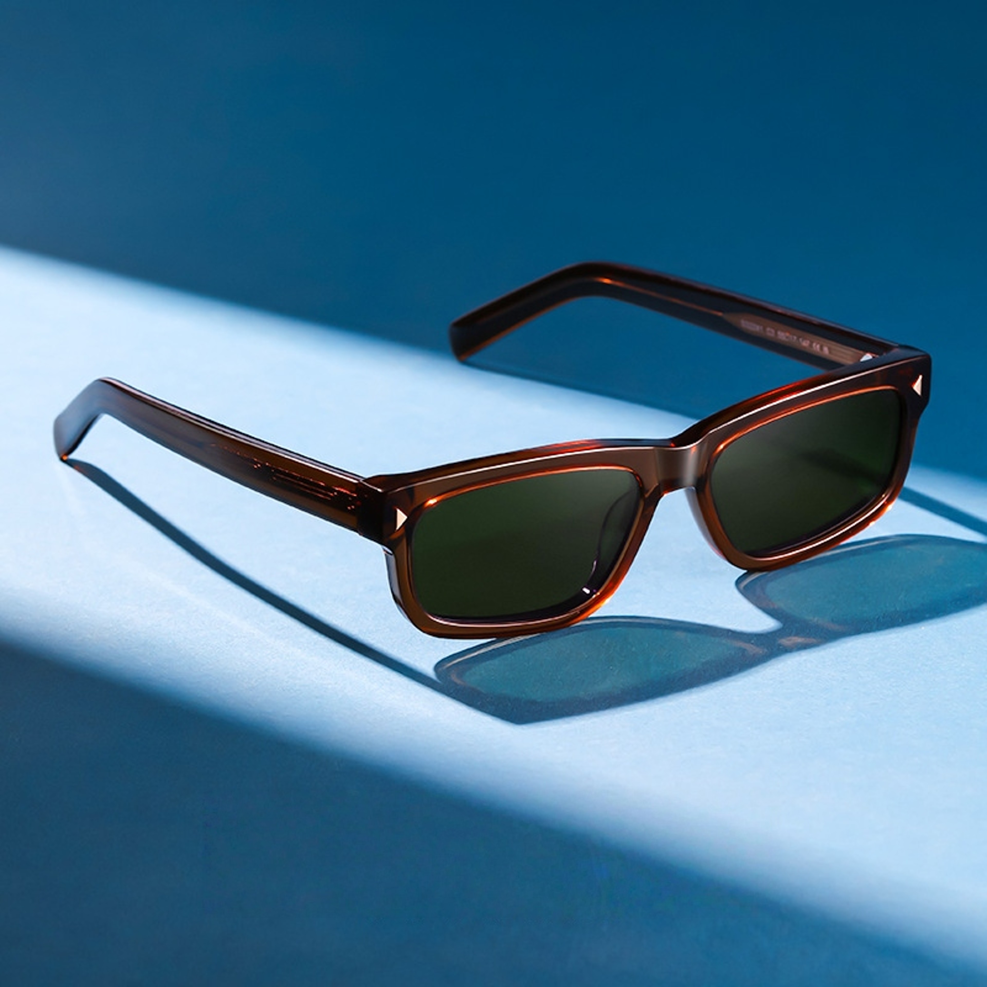 Retro Square Polarized Sunglasses  Premium Acetate UV Protection Driving Glasses 3