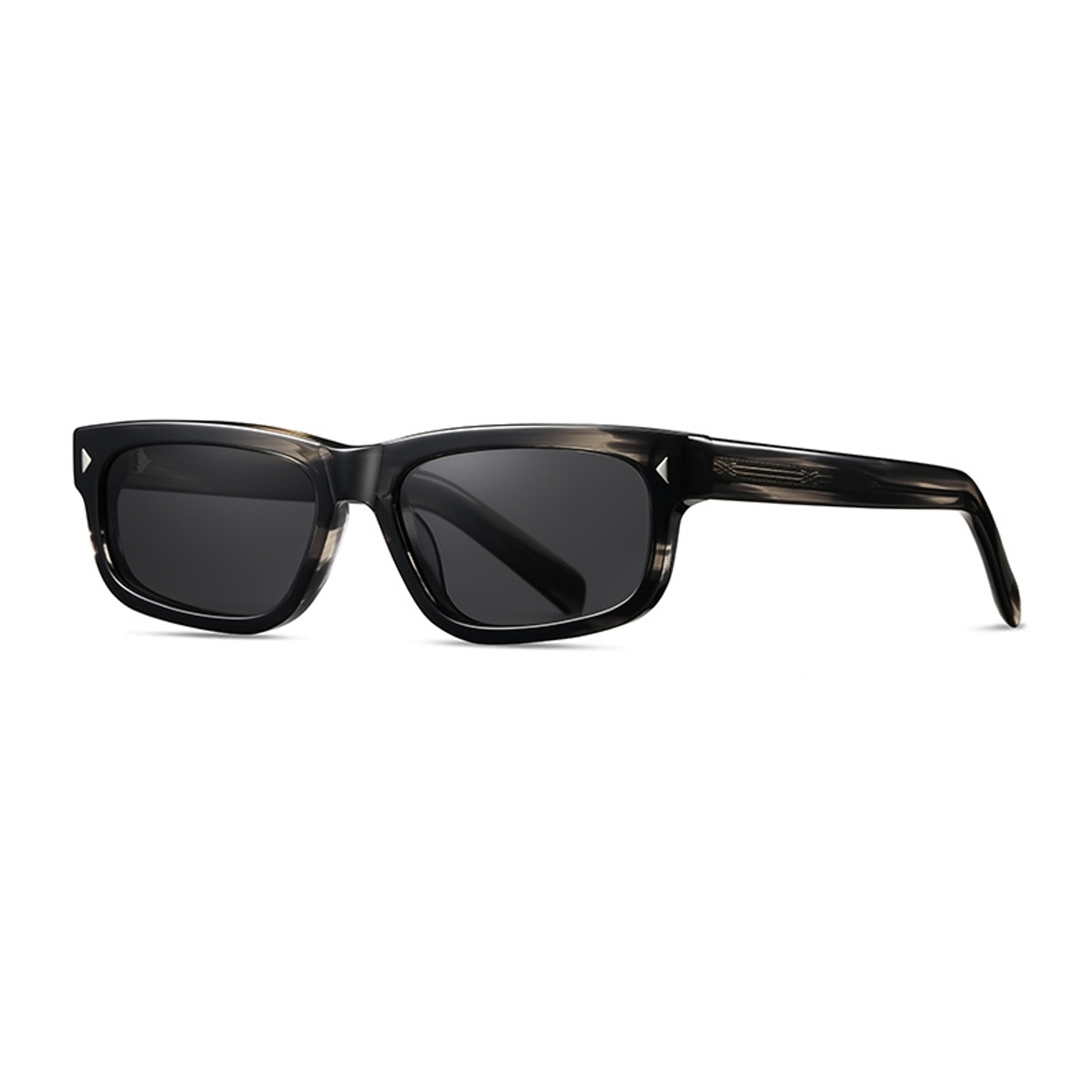Retro Square Polarized Sunglasses  Premium Acetate UV Protection Driving Glasses 5