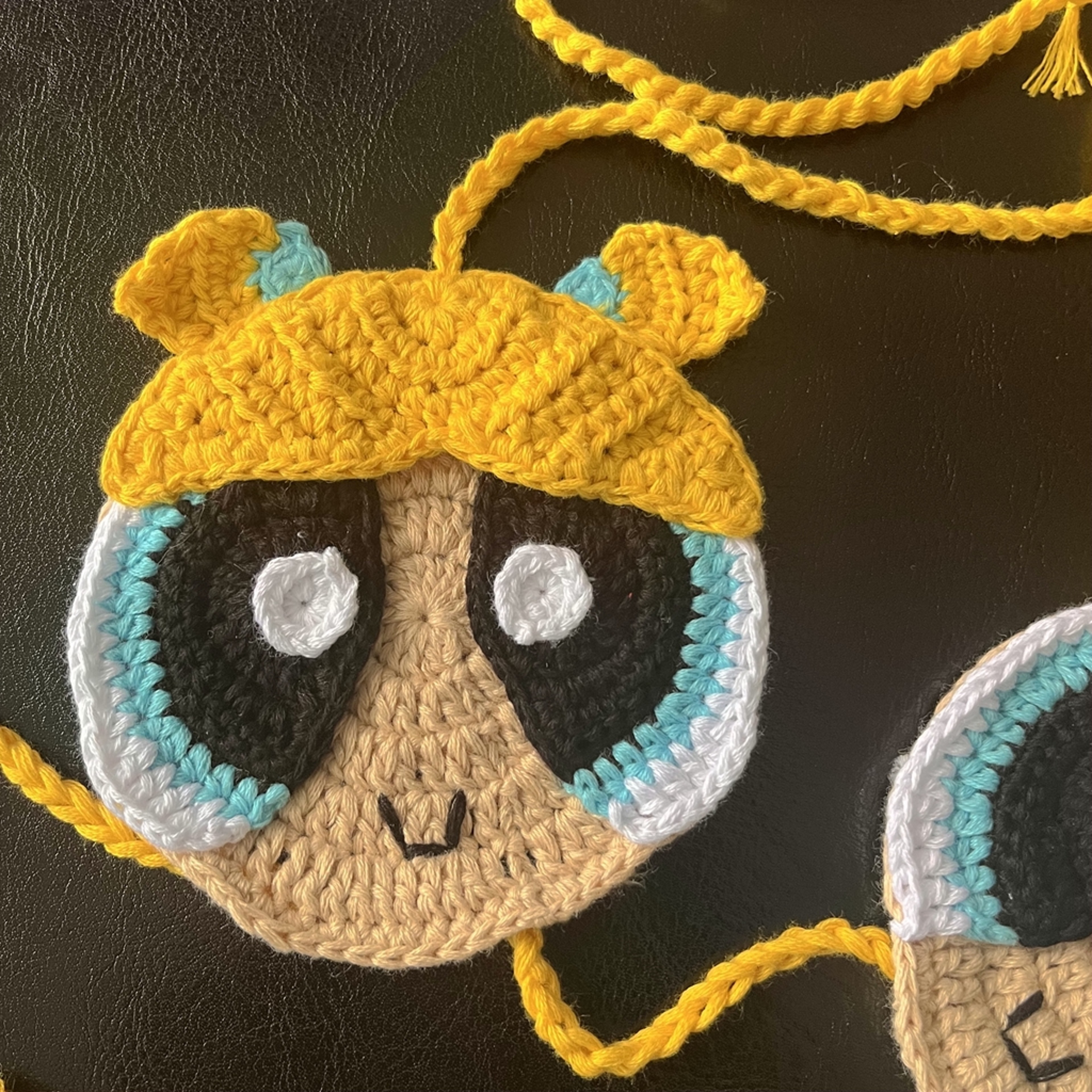 Handmade Crochet Bikini Set  Sexy Yellow Micro String Swimsuit  Brazilian Beachwear 3