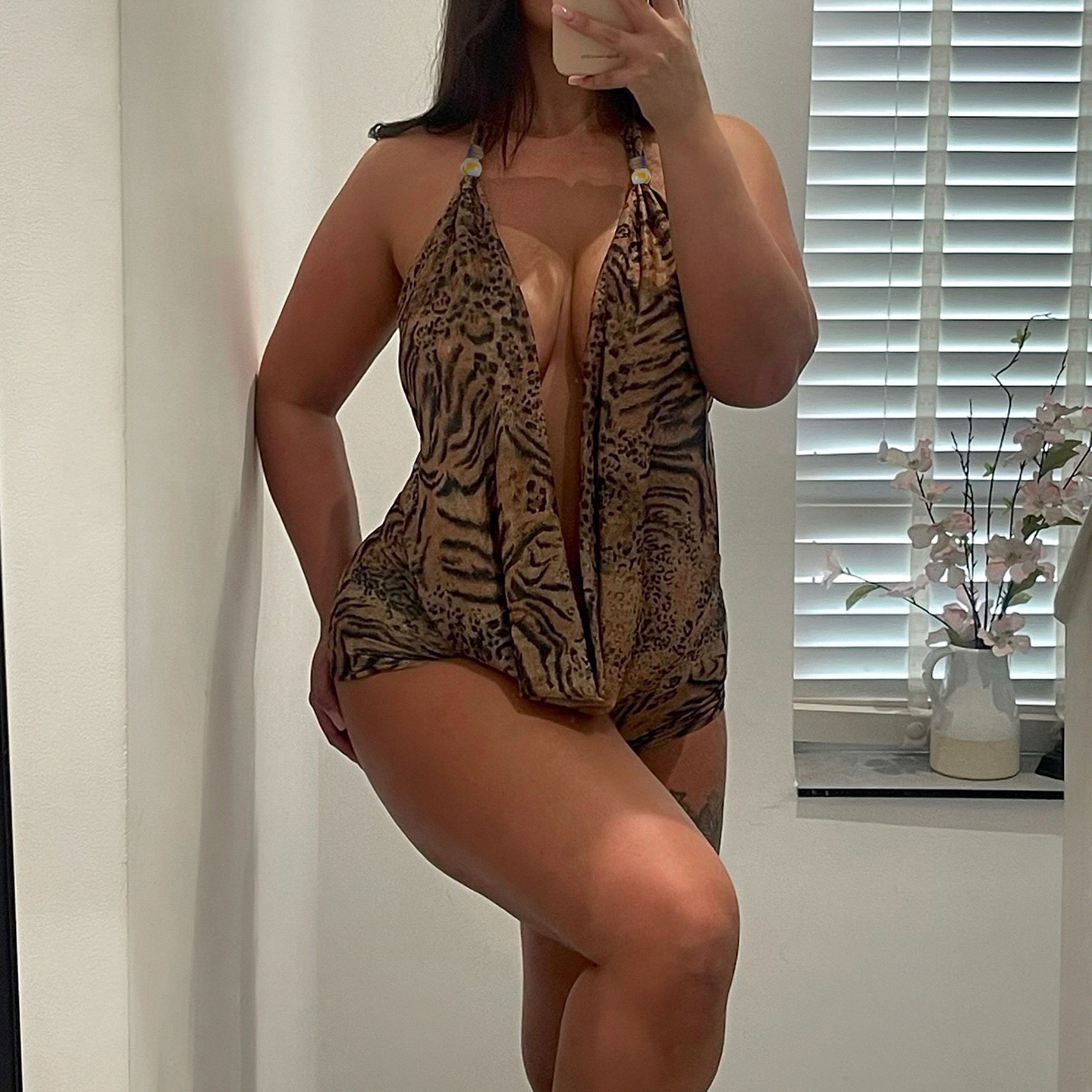 Wild Allure Leopard Print TwoPiece Summer Set 3
