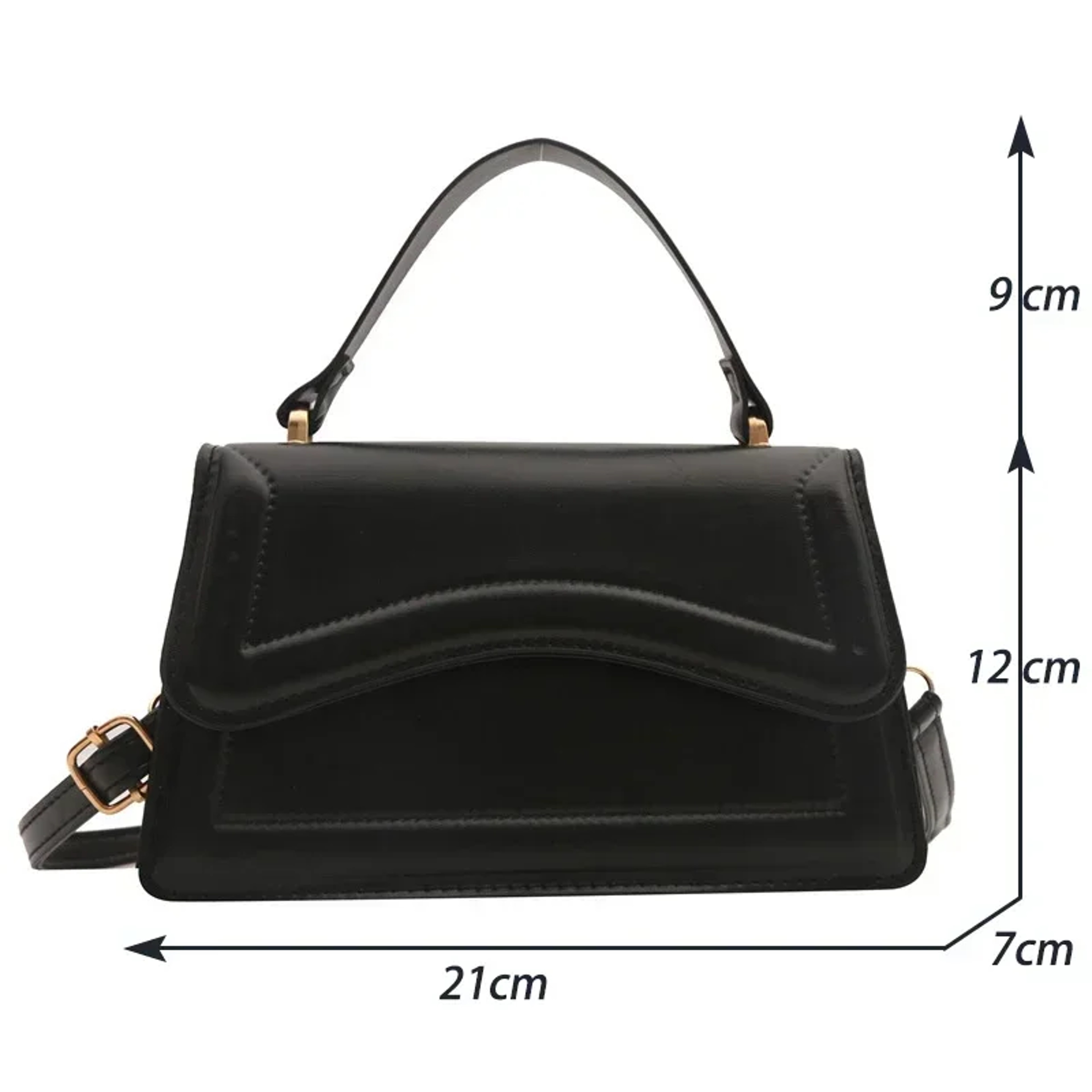 Elegance Chic Crossbody Bag and Vegan Leather Purse Small Tote for Women – view 6