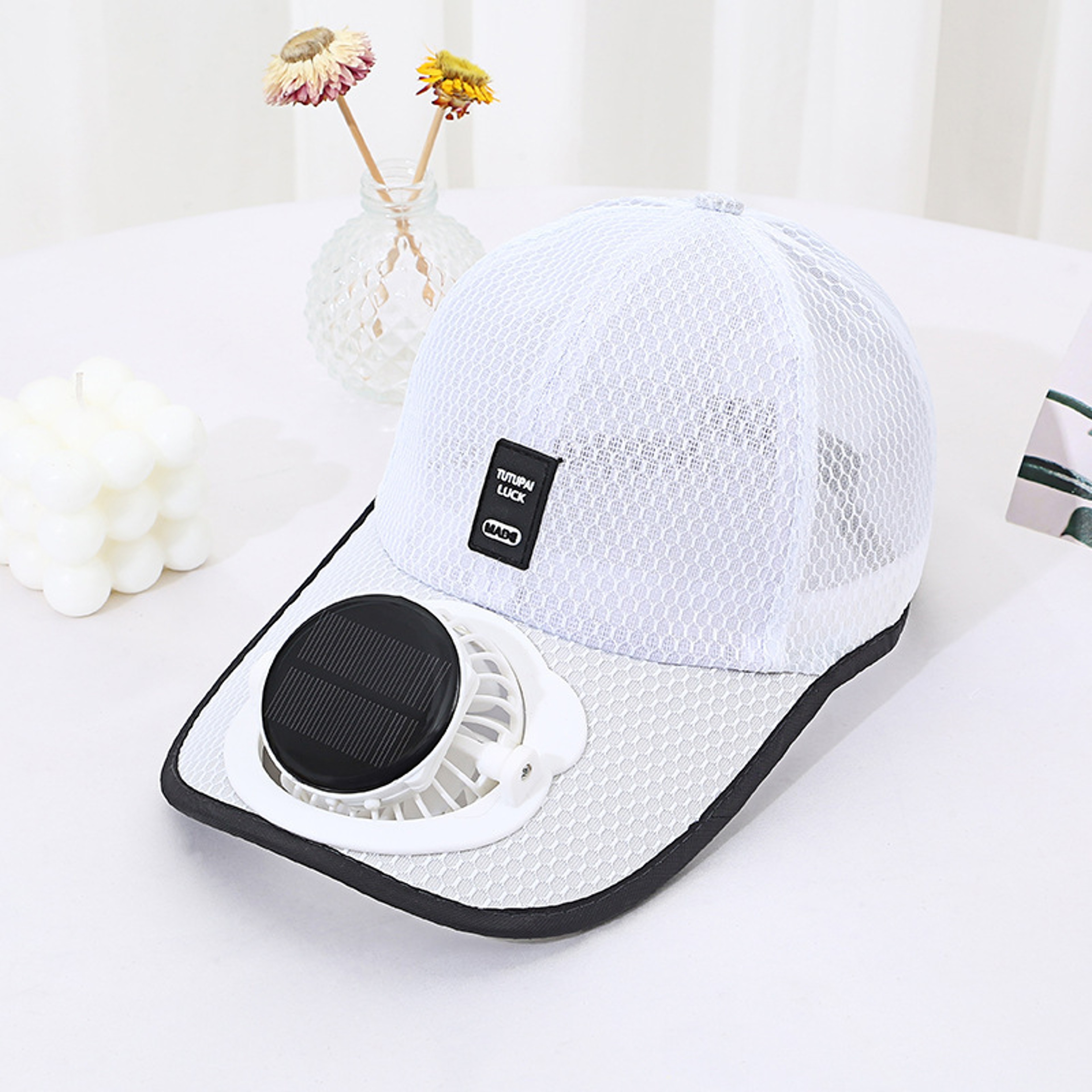 BreezeCap Solar Powered Fan Hat - UV Protection Cooling Baseball Cap for Outdoor Comfort – view 5