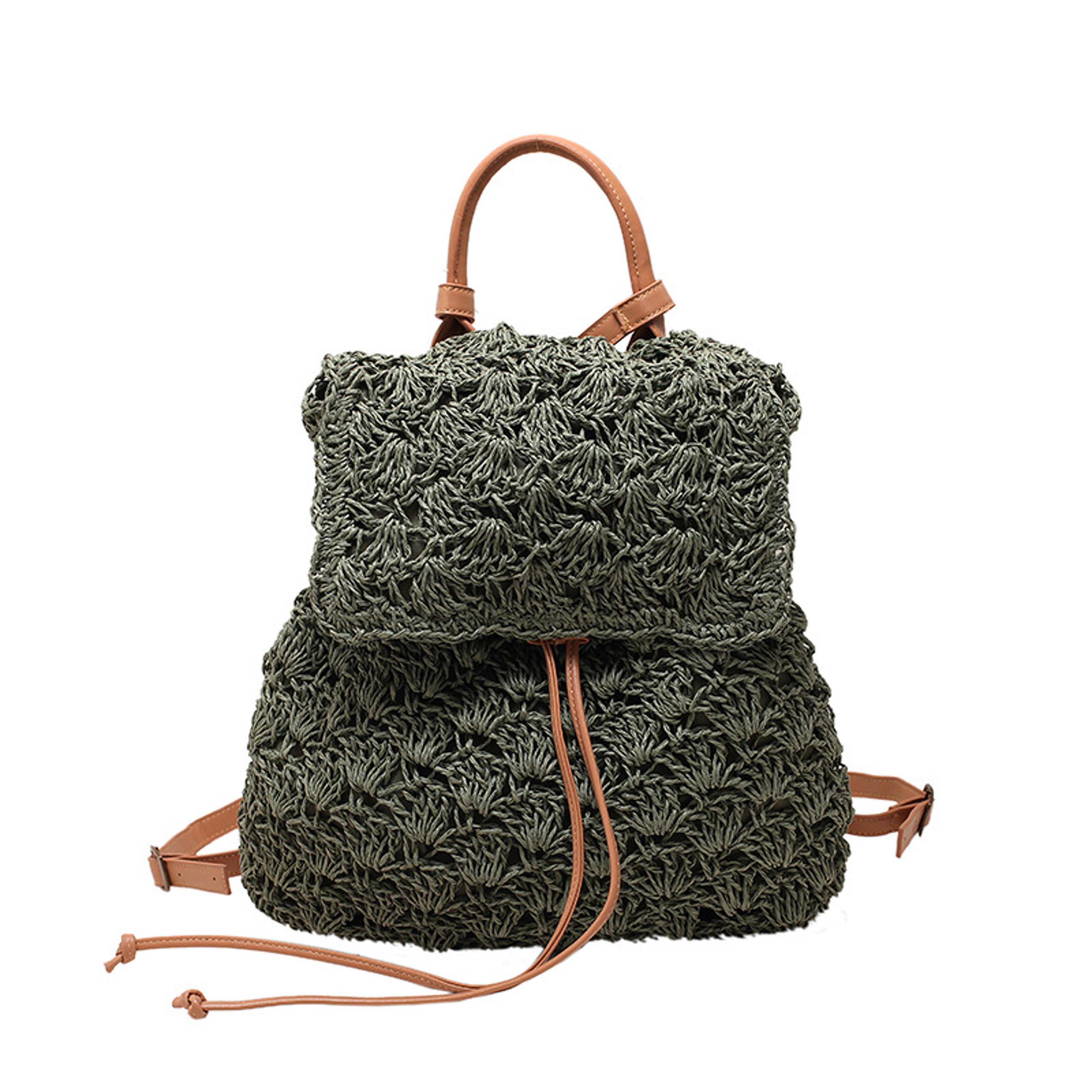 Straw Backpack for Women – view 9