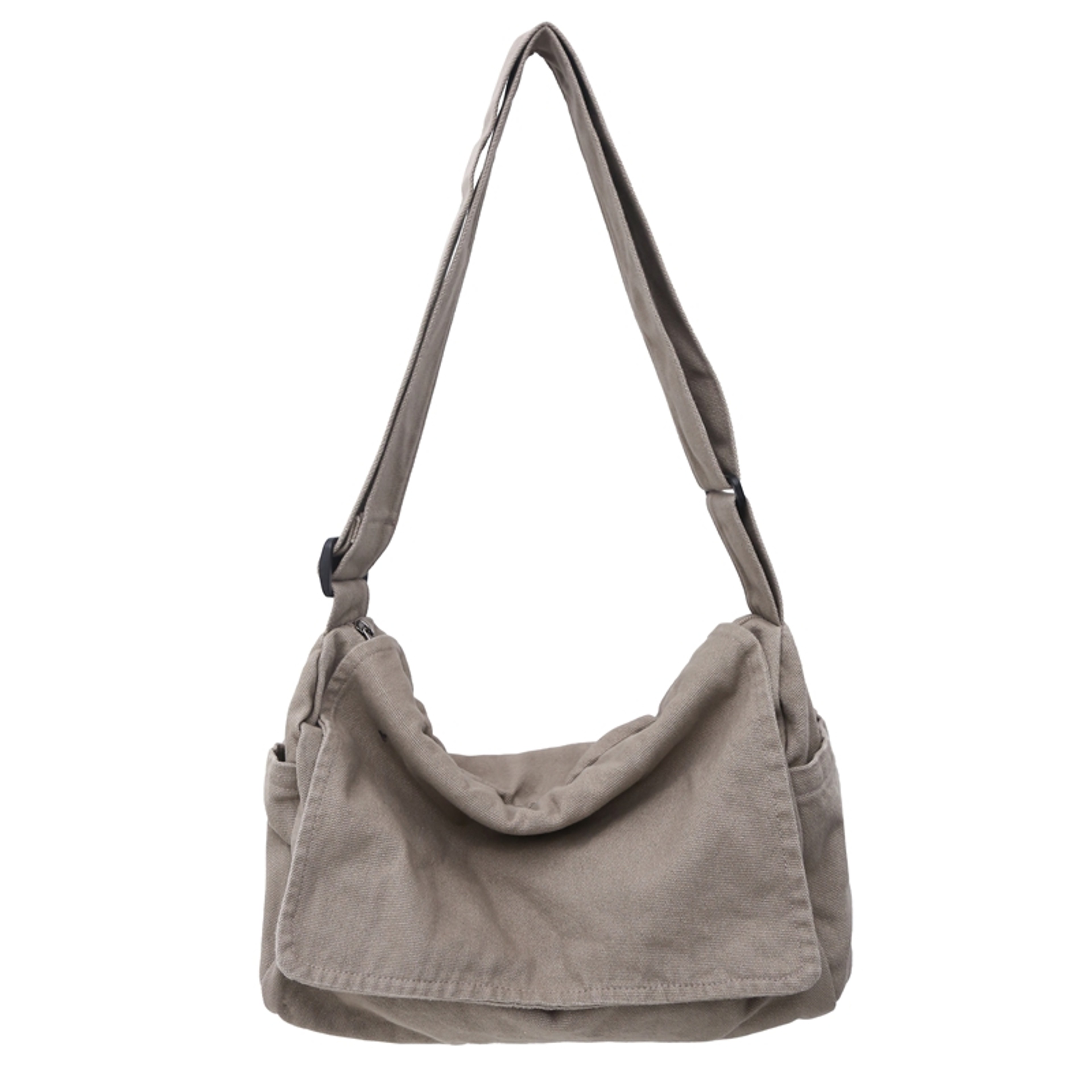 Minimalist Large Capacity Messenger Bag For Men Versatile Everyday Commute Shoulder Bag 8