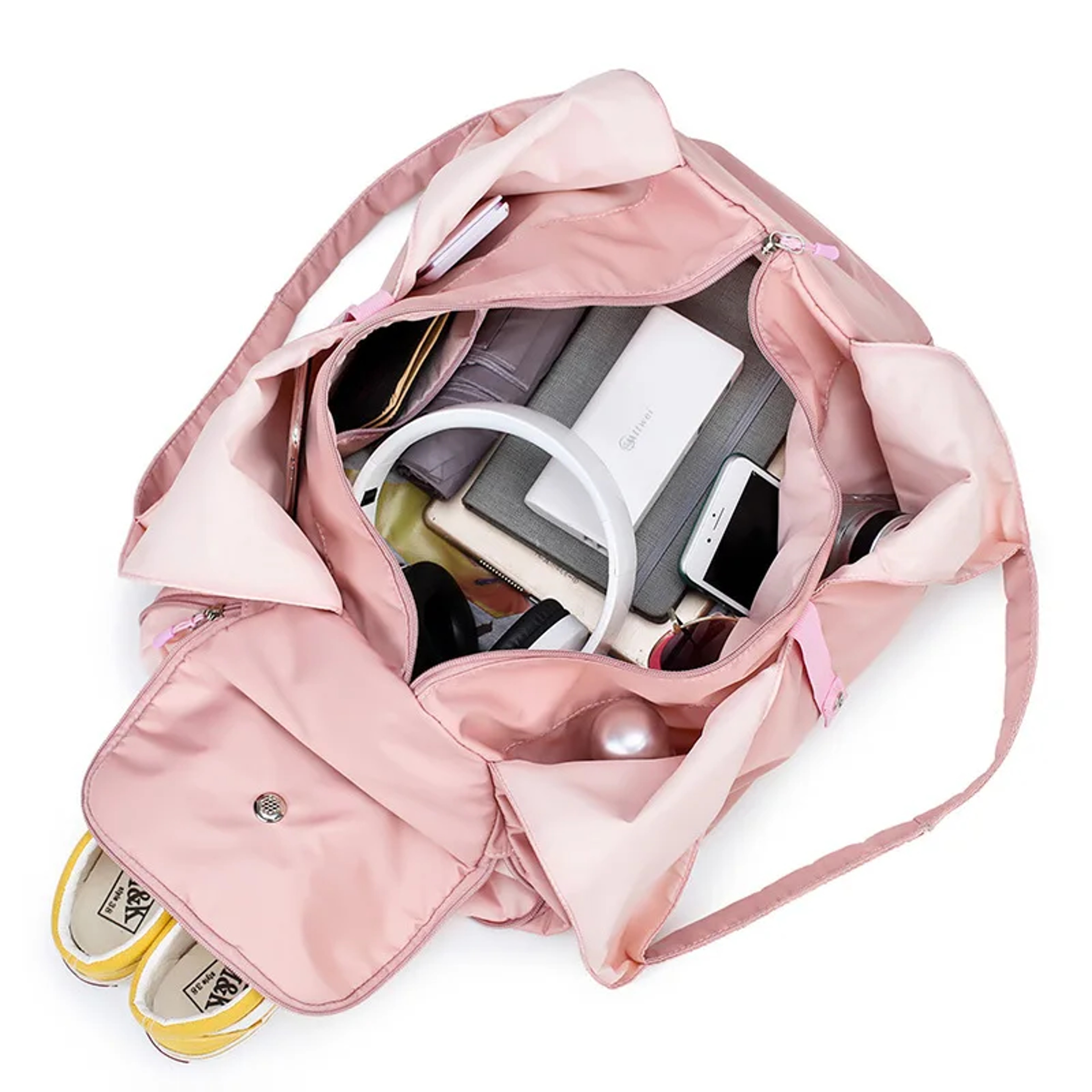 All-in-One Fitness Tote: Waterproof Gym Bag with Dedicated Yoga Mat Carrier and Wet Dry Separation – view 3