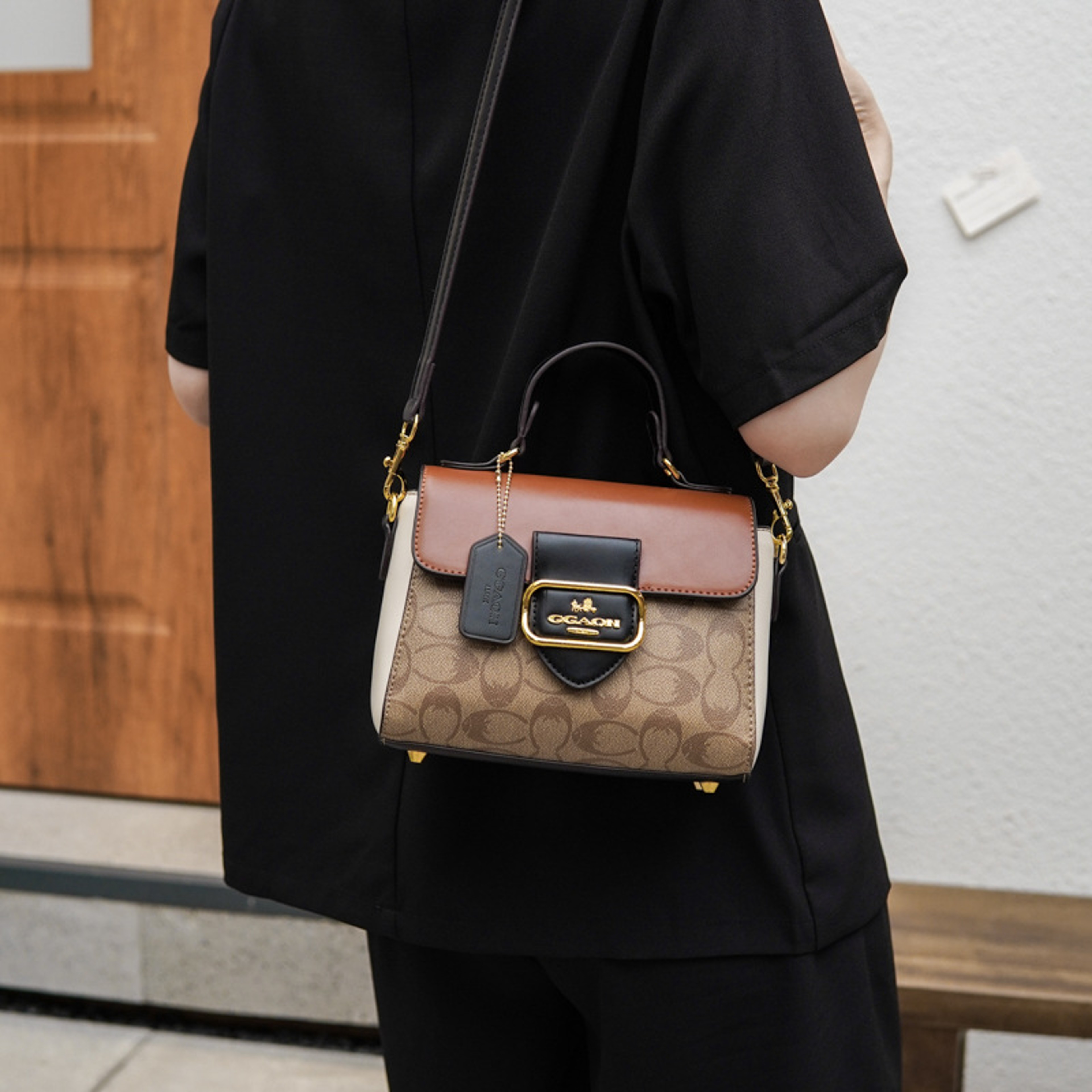 Retro Inspired High End Women Tote Bag and Stylish Crossbody Handbag – view 6