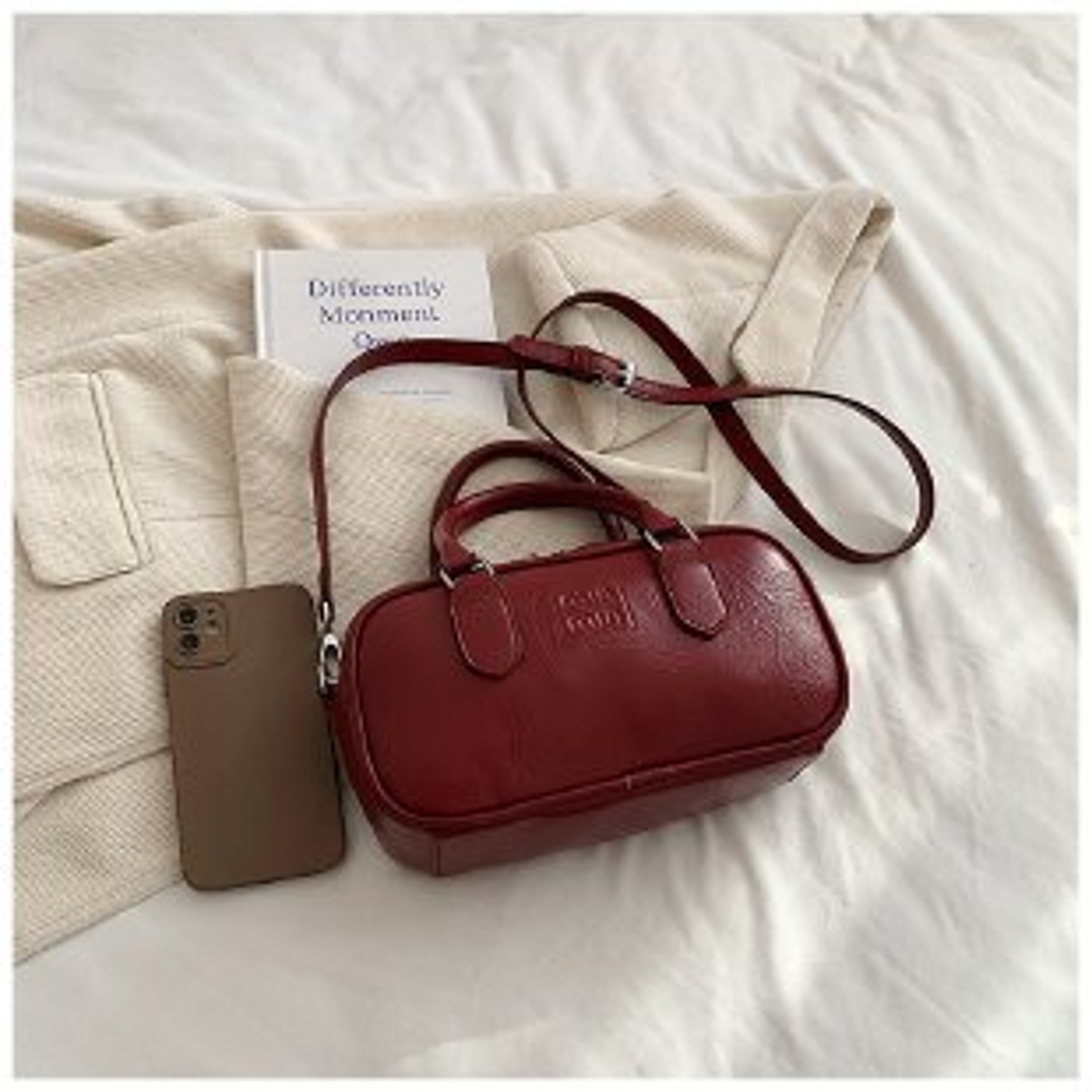 Minimalist Leather Diaper Backpack Large Capacity Stylish Maternity Bag For Commuters 7
