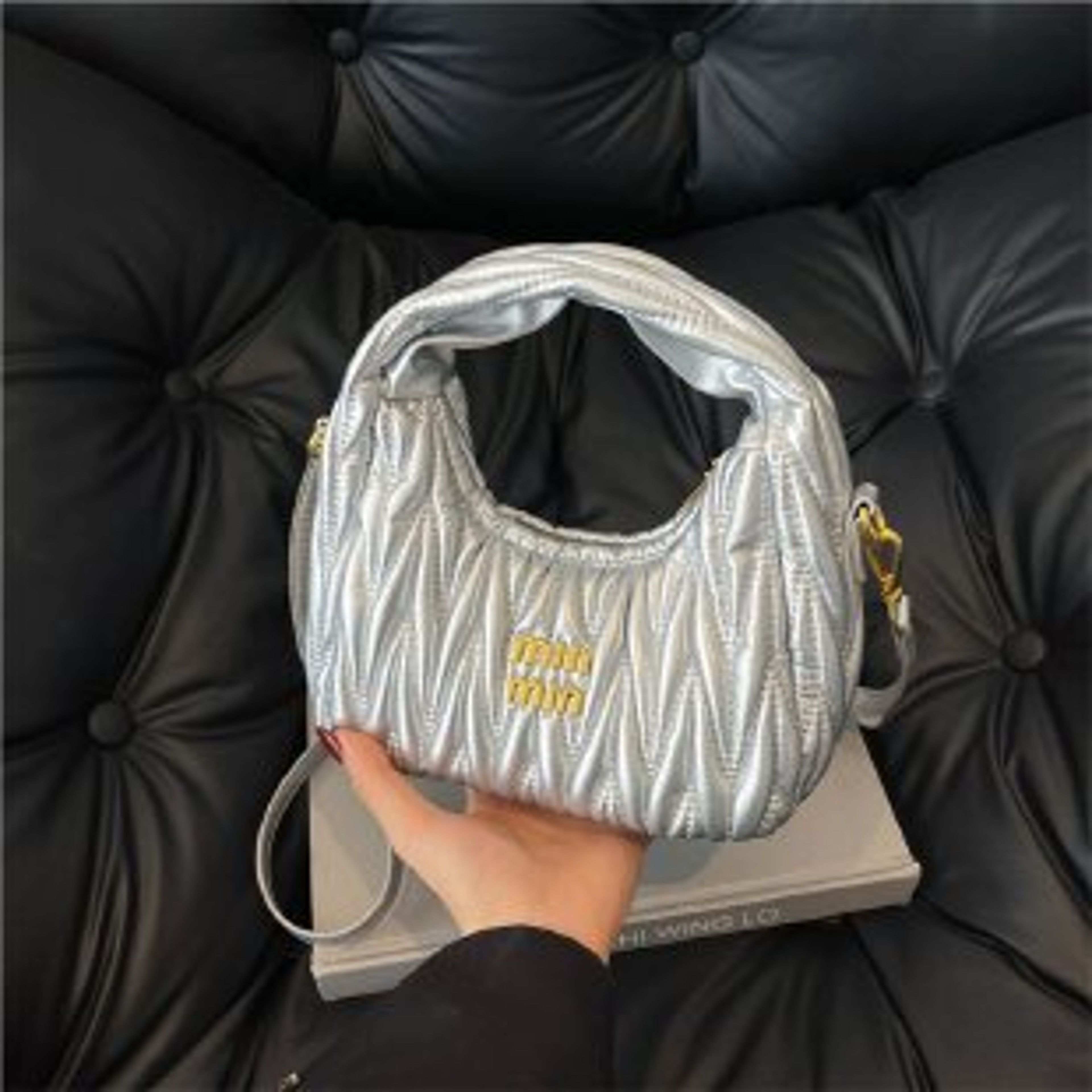Vintage Luxury Leather Diaper Bag Stylish Designer Tote  Crossbody Messenger For Modern Moms 5