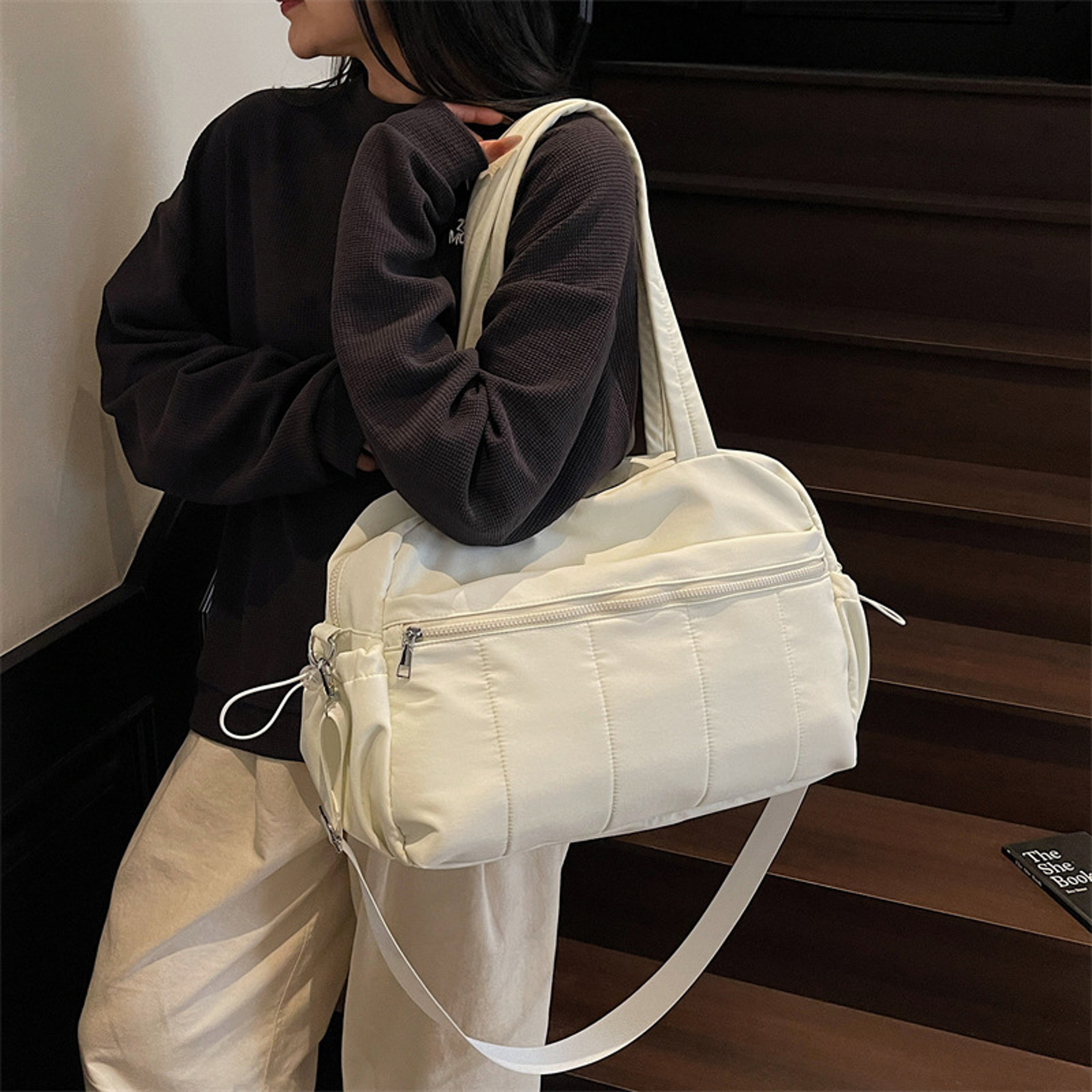 Versatile Waterproof Travel Duffel and Wet Dry Gym Bag for Women – view 1