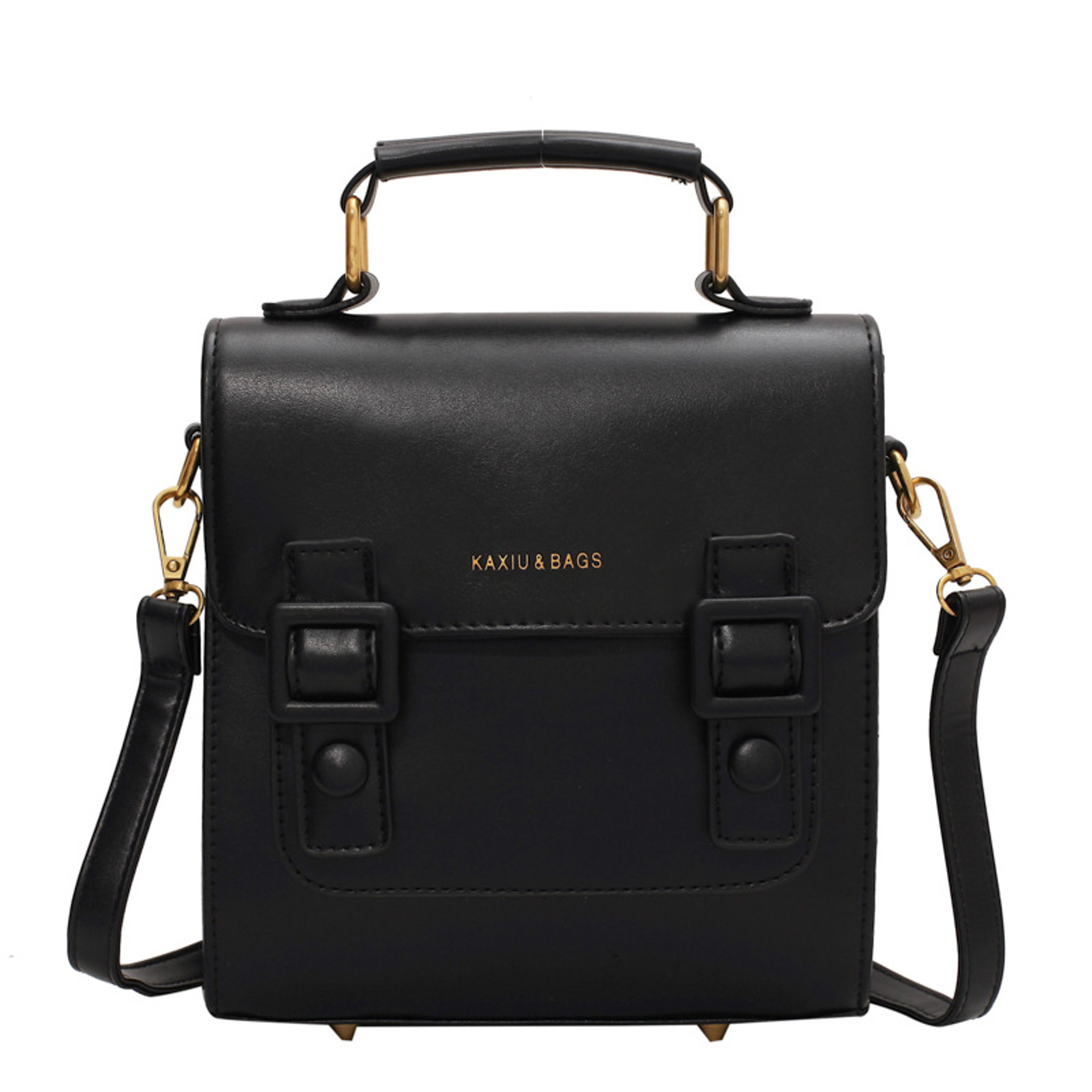 Vintage Convertible PU Leather JK Backpack and Crossbody Satchel for Women – view 7