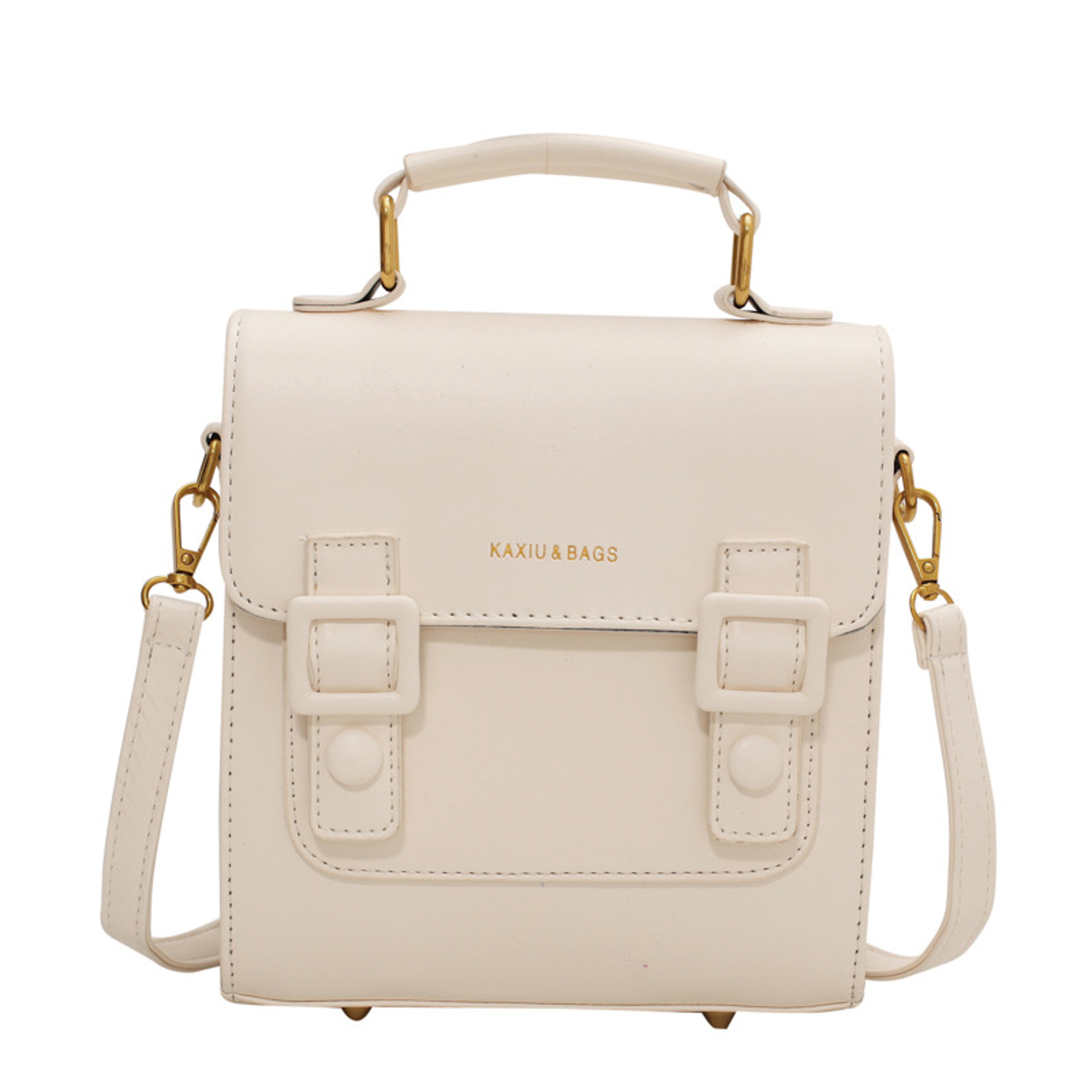 Vintage Convertible PU Leather JK Backpack and Crossbody Satchel for Women – view 8