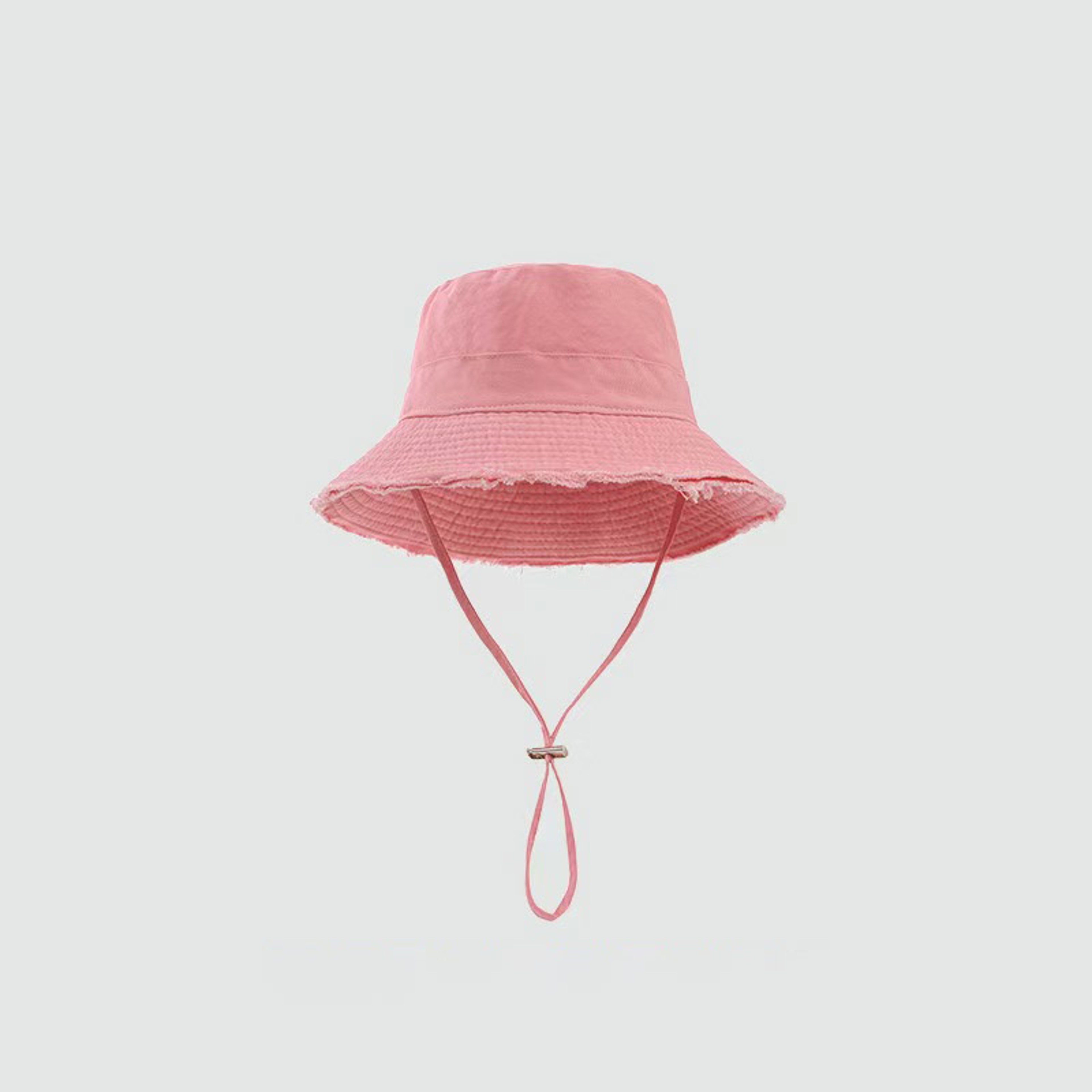 Womens Soft Cotton Foldable Bucket Hat with Tassel Brim - Chic Sun Protection Cap for Beach and Travel – view 7