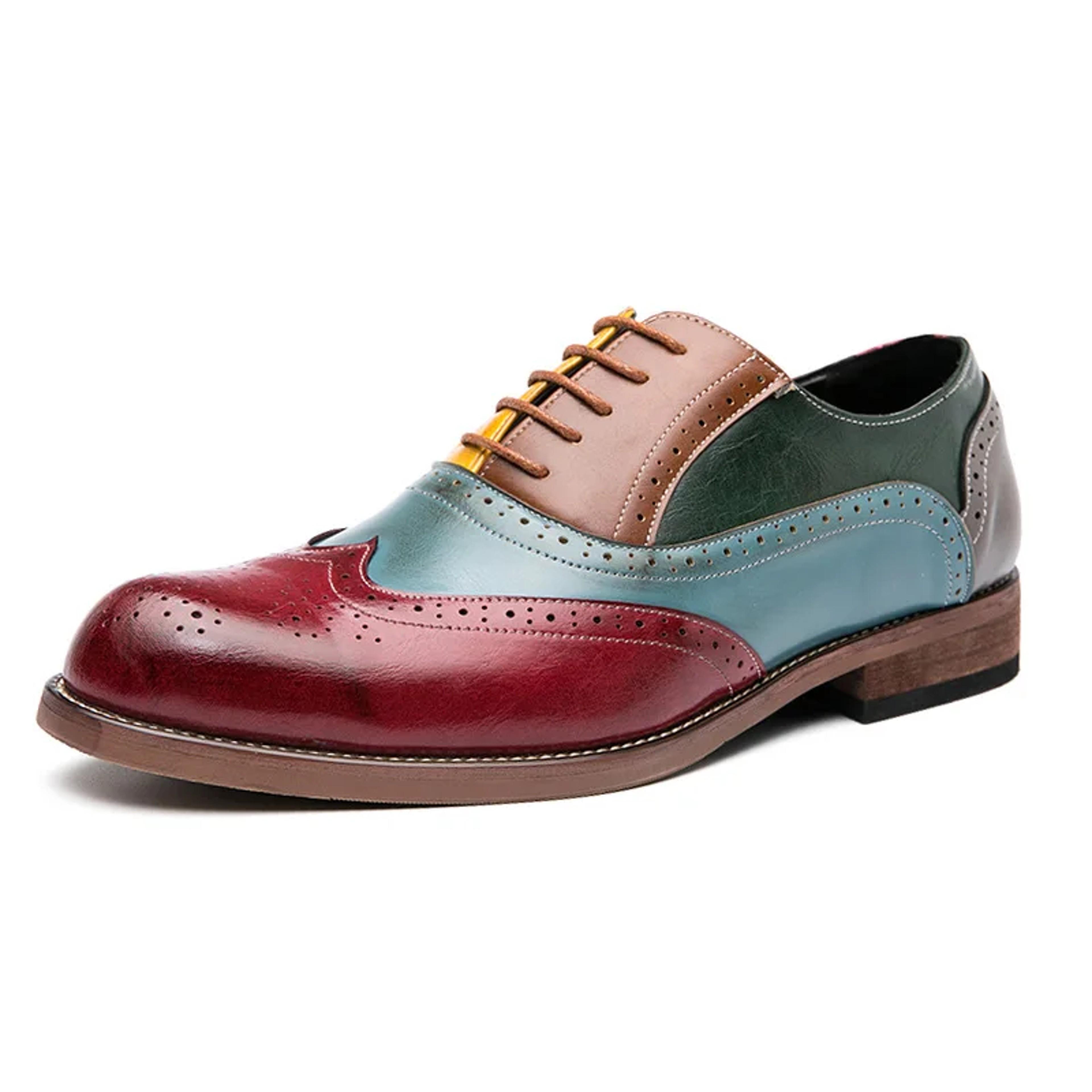 Mens Leather Oxfords Premium Casual Business Shoes For Weddings And Formal Events 8