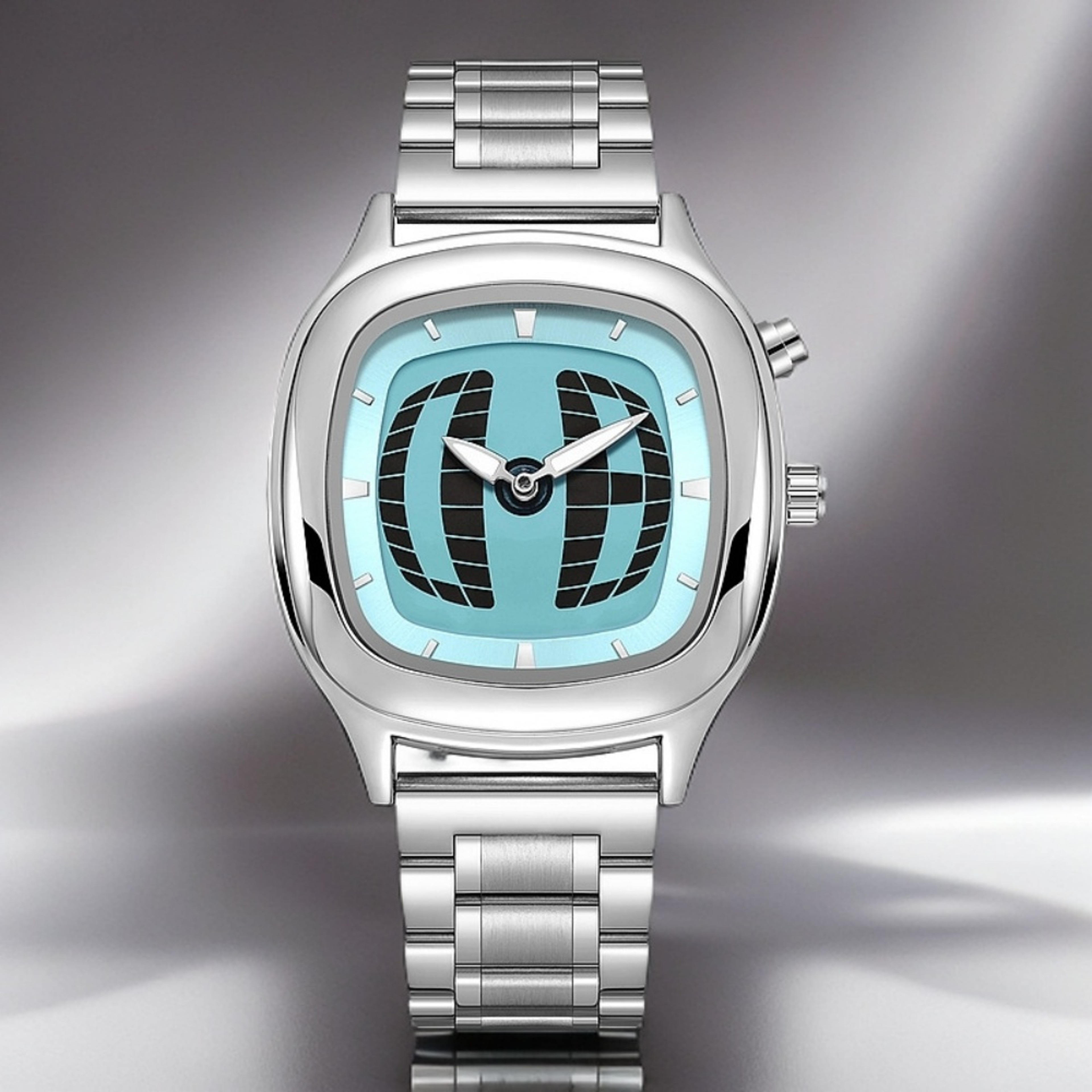 Men's Dual Display Watch – Retro Futuristic Waterproof Quartz Wristwatch – view 3