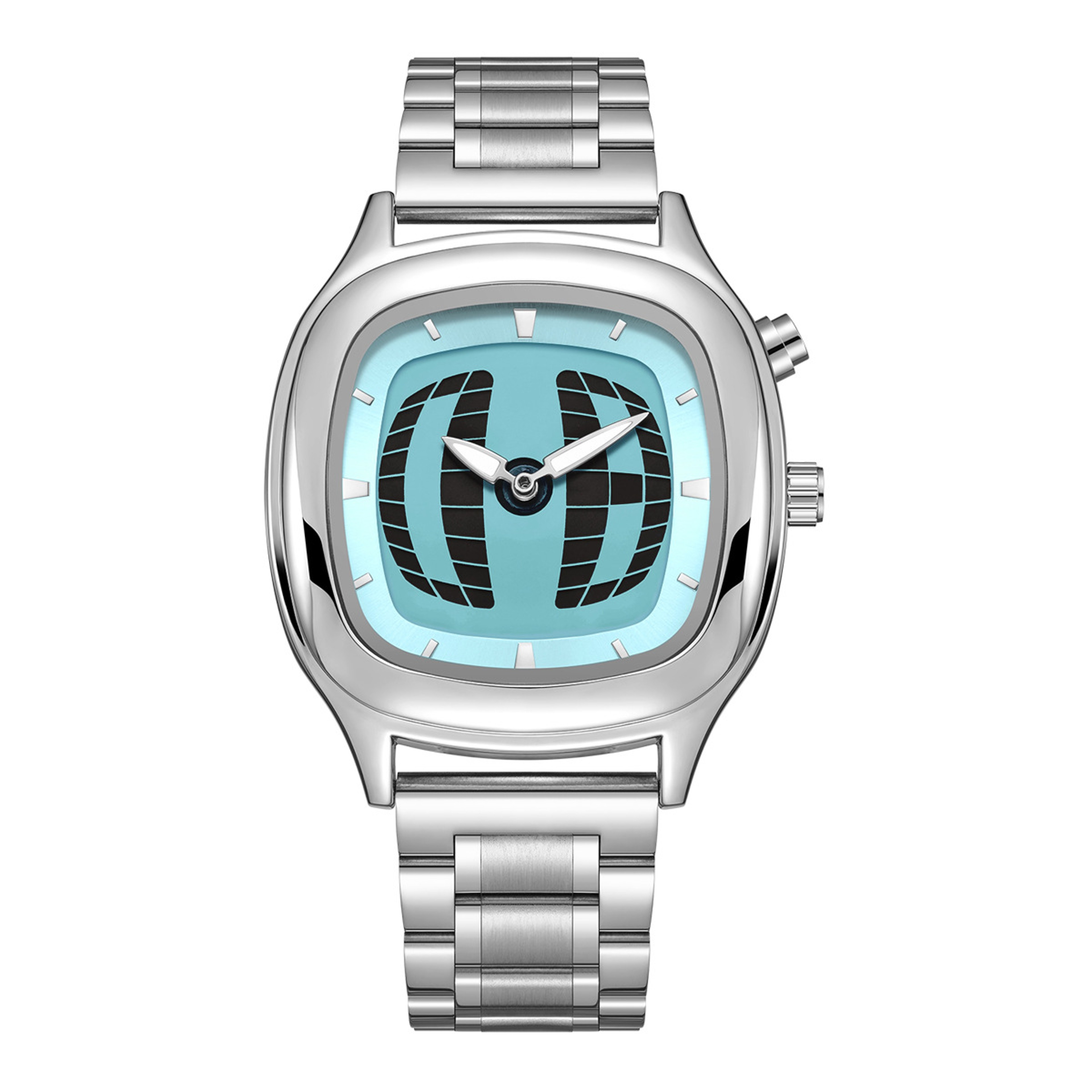 Men's Dual Display Watch – Retro Futuristic Waterproof Quartz Wristwatch – view 13