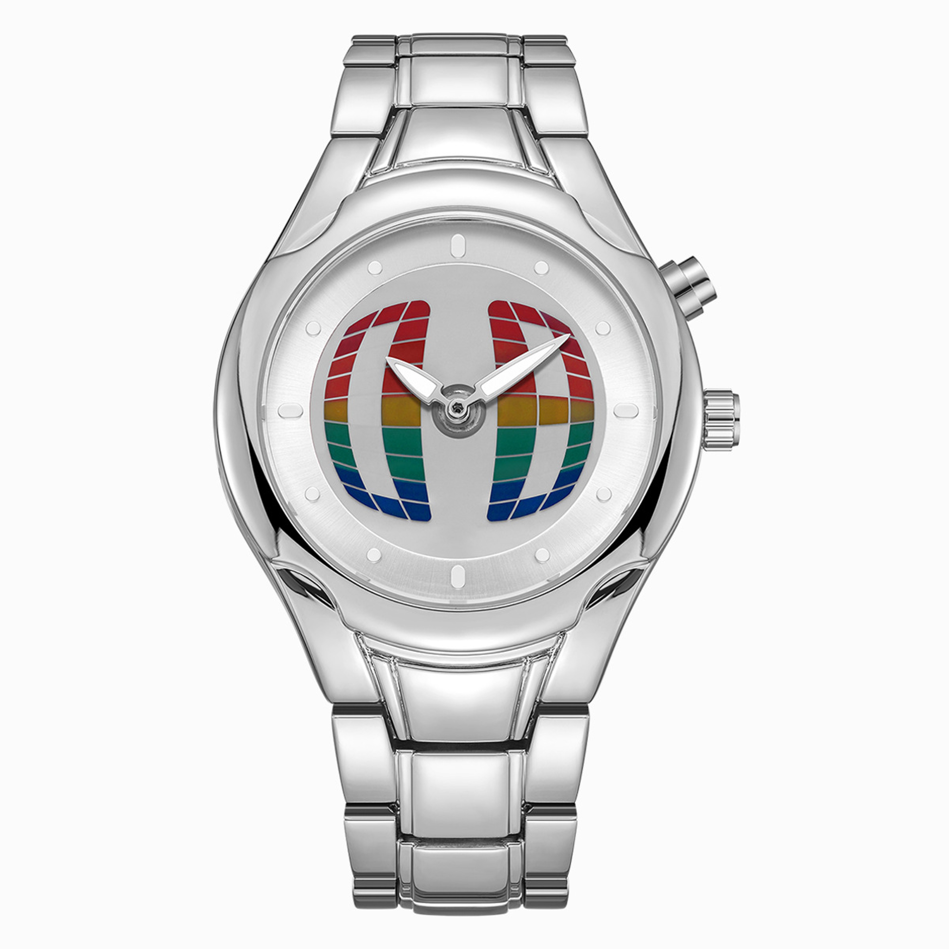 Men's Dual Display Watch – Retro Futuristic Waterproof Quartz Wristwatch – view 14