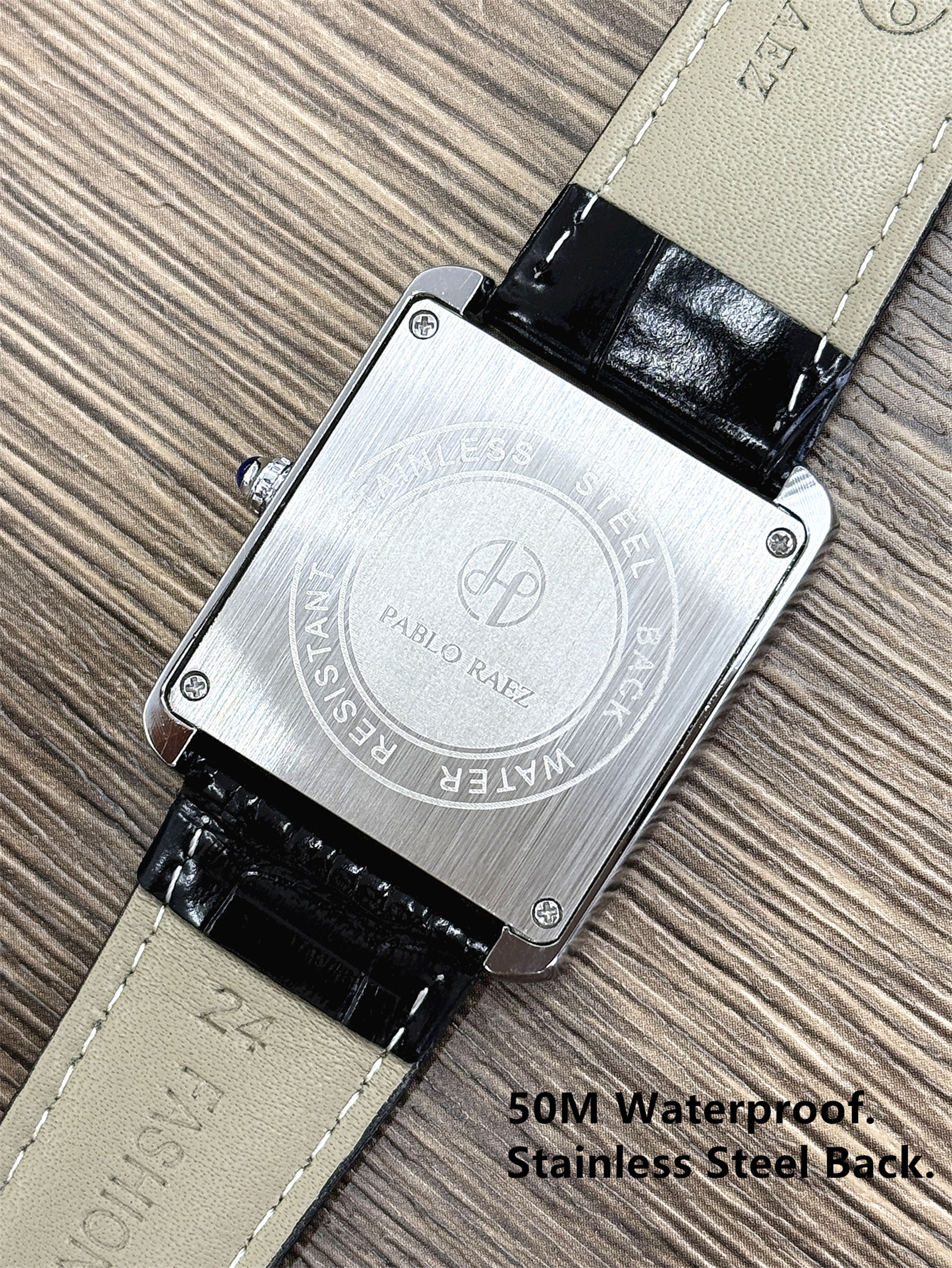 Retro Classic Mens Leather Watch – Waterproof Business Casual Quartz Timepiece with Calendar & Gift Box – view 3