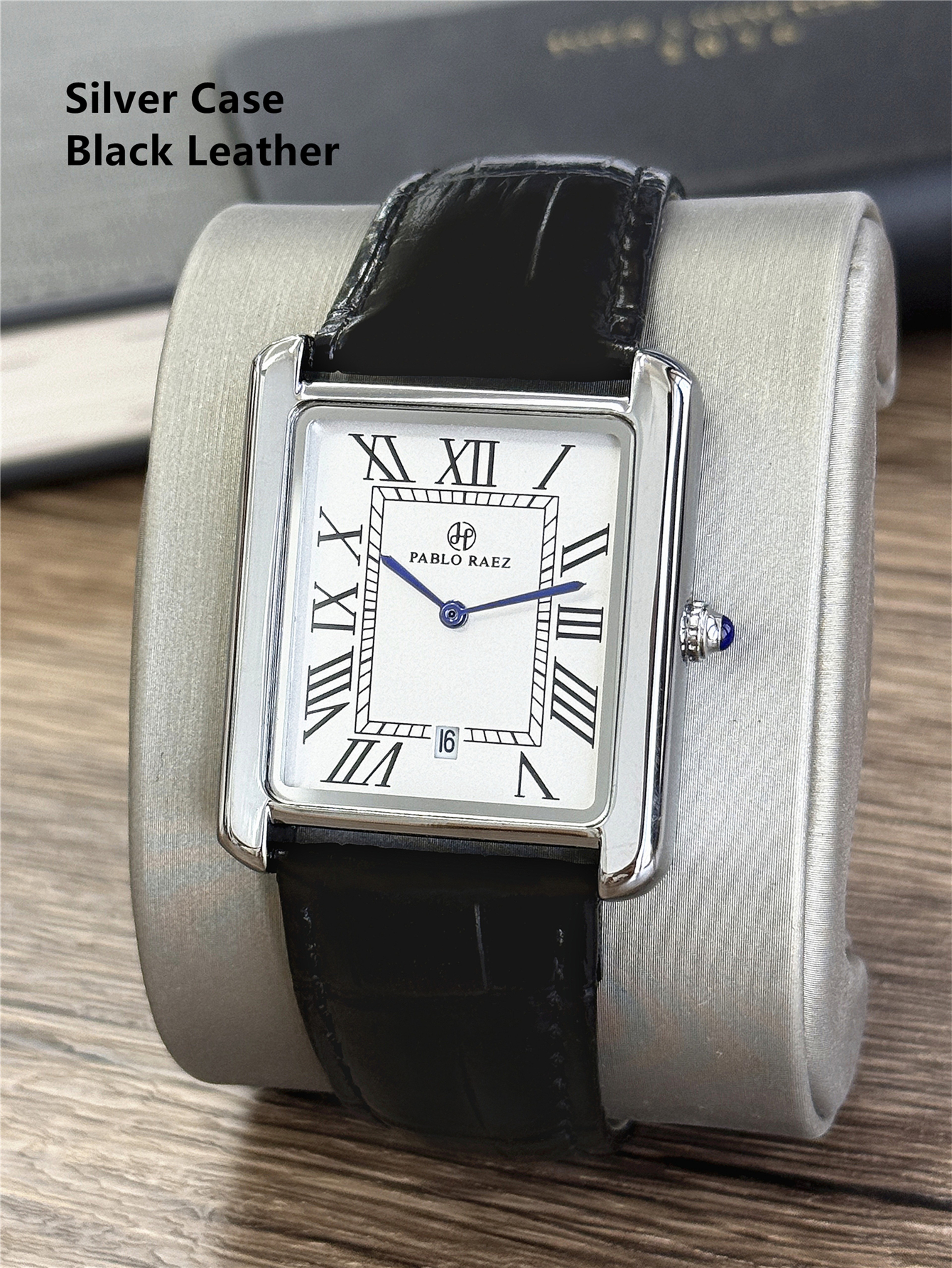 Retro Classic Mens Leather Watch – Waterproof Business Casual Quartz Timepiece with Calendar & Gift Box – view 10