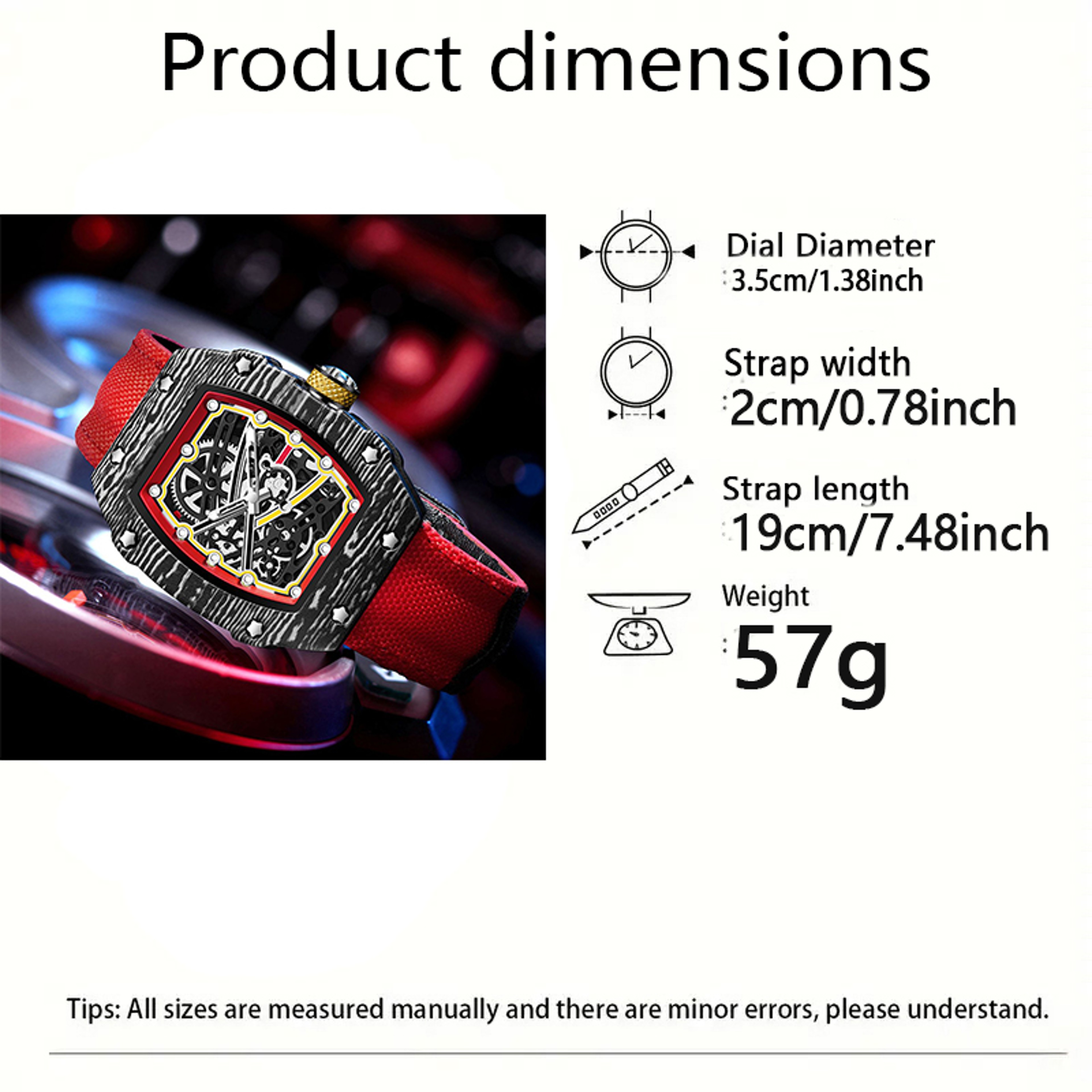 Ultra-Thin Barrel Series Quartz Watch: Unisex Minimalist Fashion Timepiece with Luminous Display and Nylon Strap – view 2