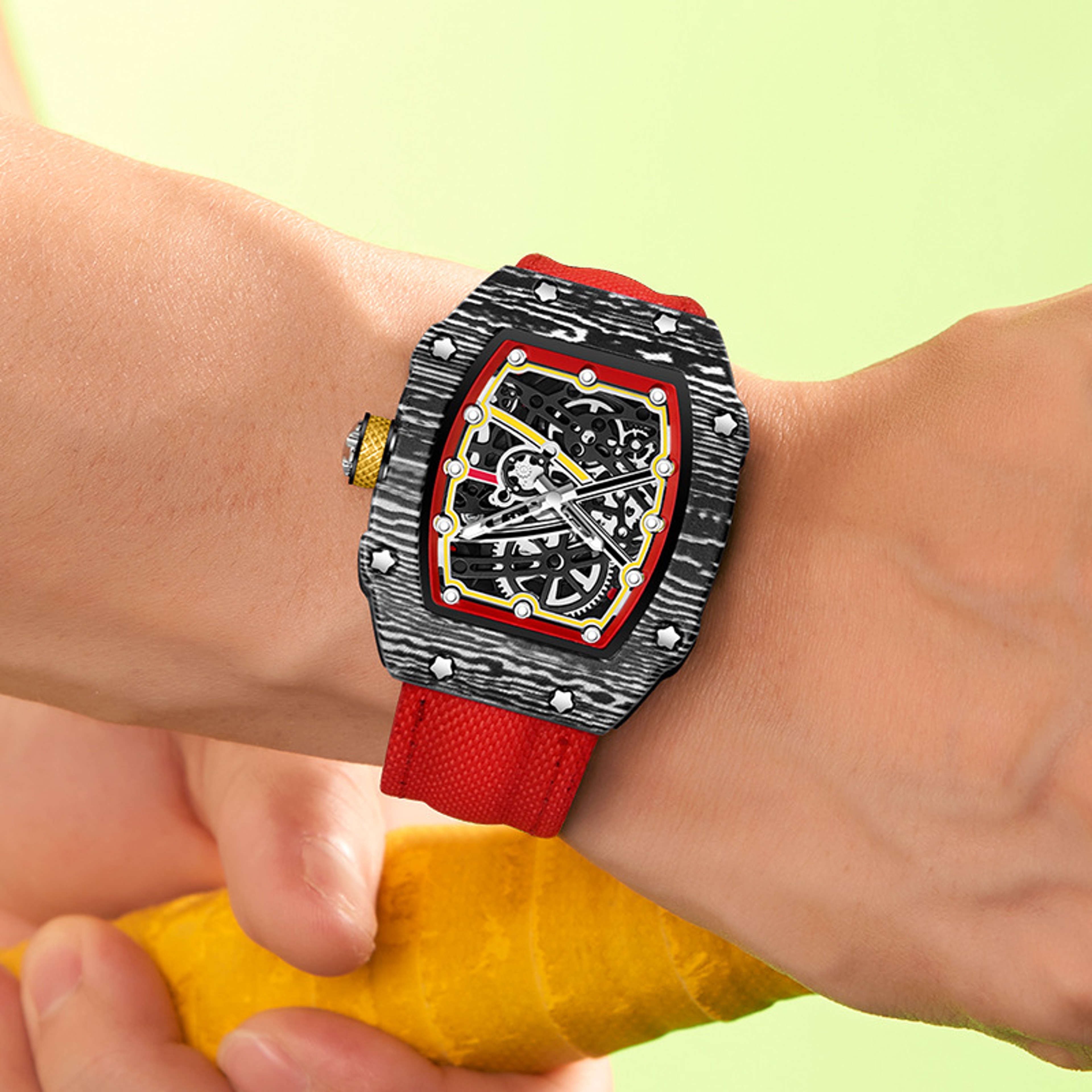 Ultra-Thin Barrel Series Quartz Watch: Unisex Minimalist Fashion Timepiece with Luminous Display and Nylon Strap – view 6