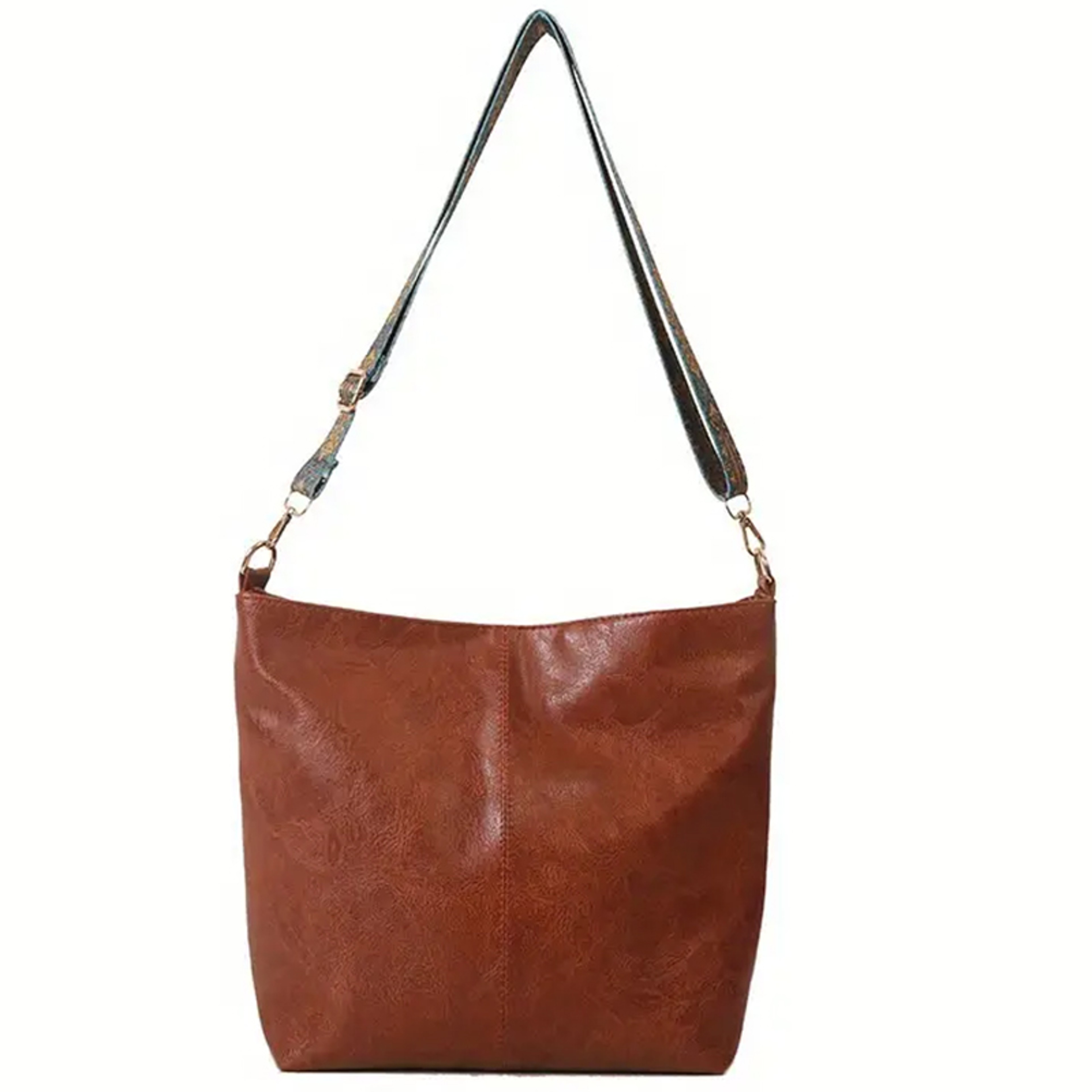 Chic Solid Color tote bag for Women, Casual Zipper Shoulder Bag and Daily Commuter Handbag – view 3