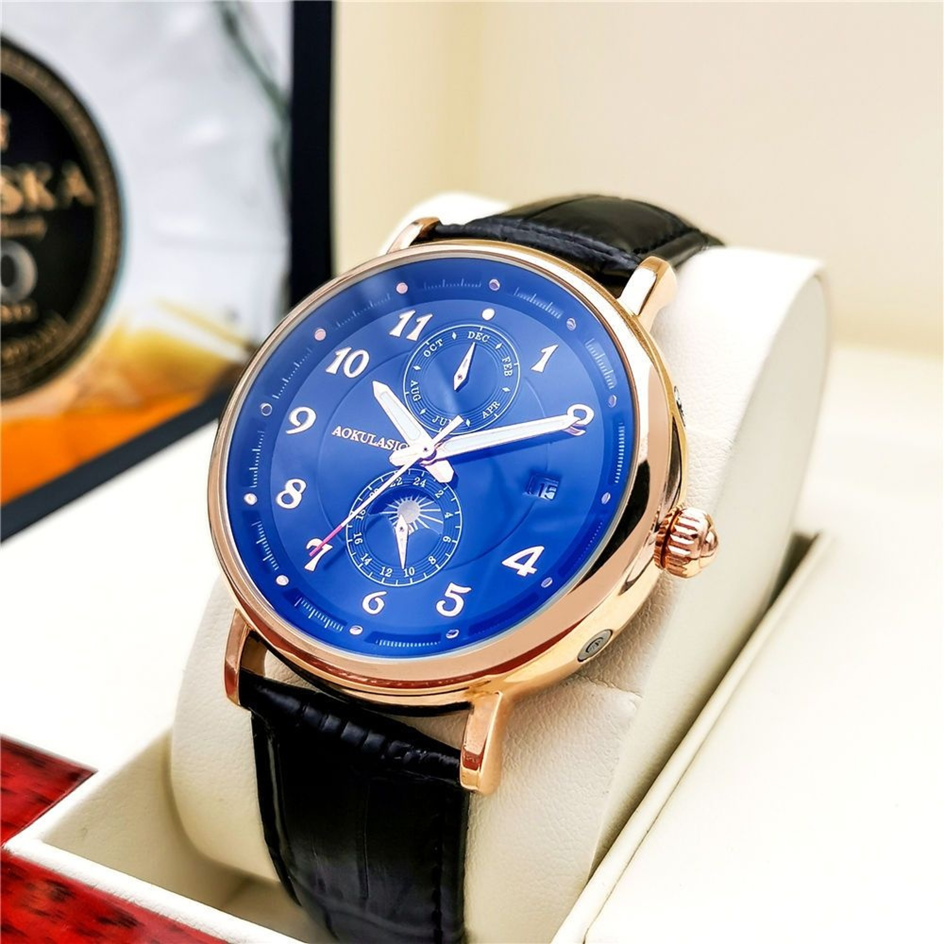 Luxury Automatic Skeleton Watch for Men – view 4