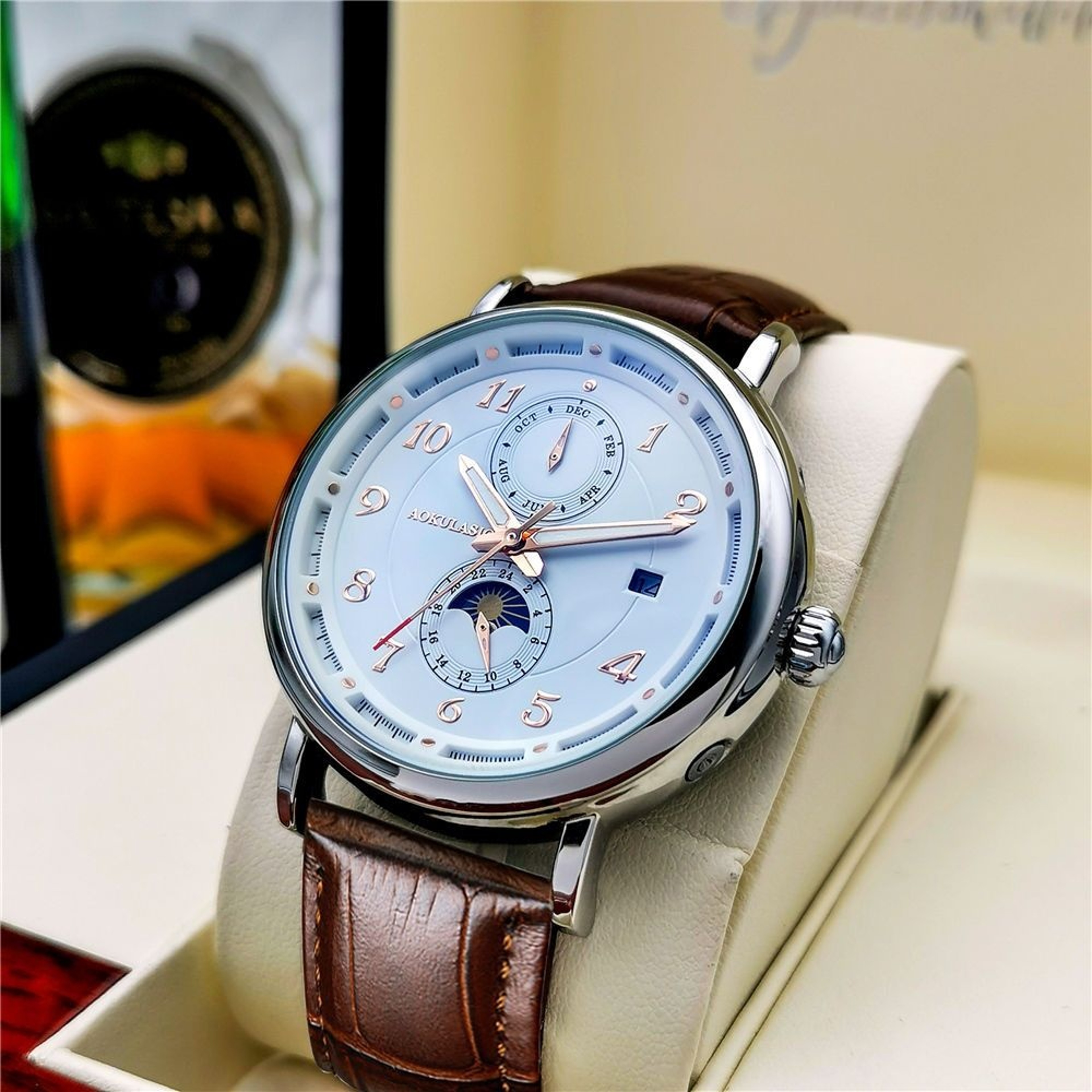 Luxury Automatic Skeleton Watch for Men – view 9