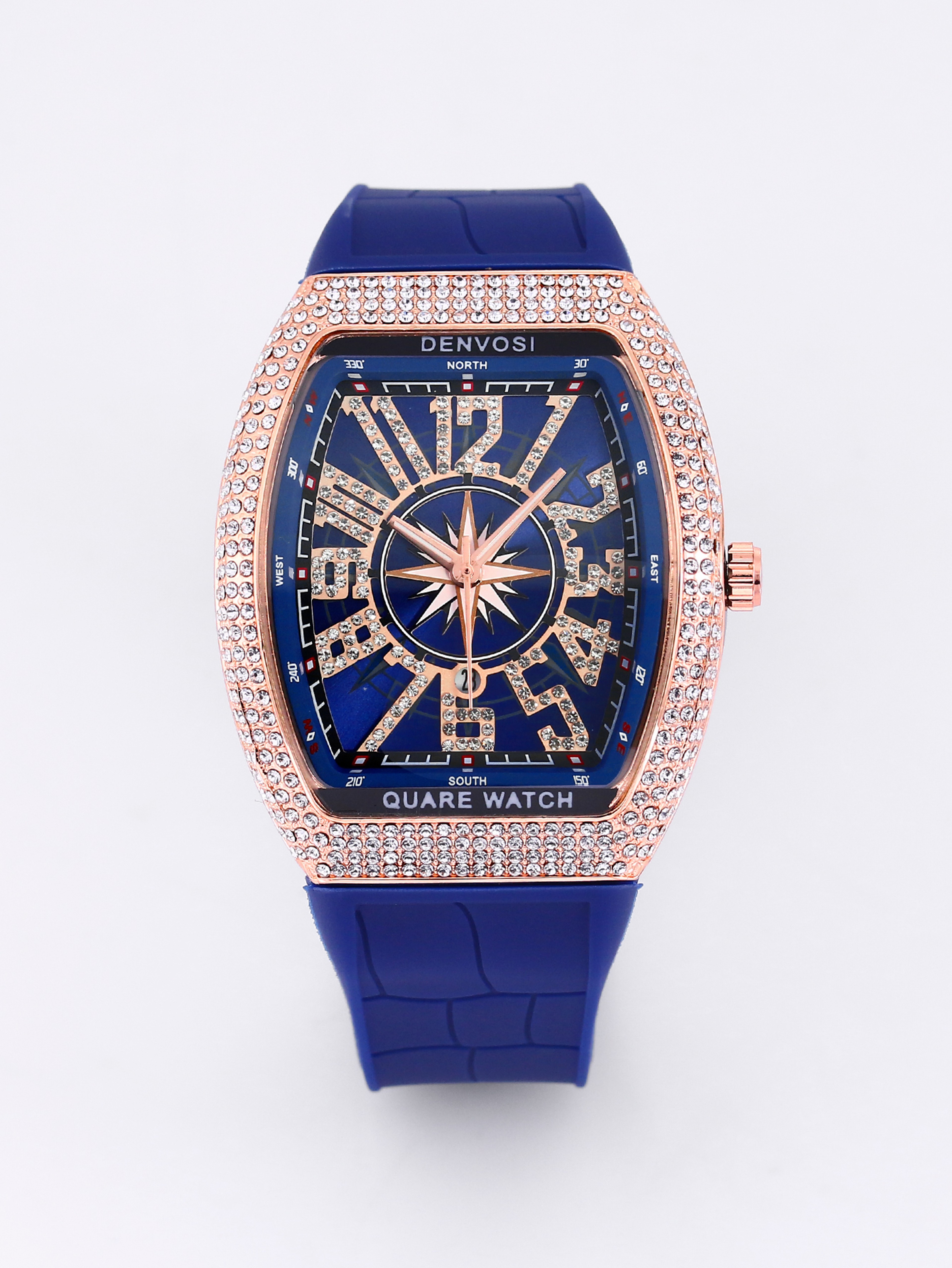 DENVOSI Luxury Starry Sky Quartz Watch with Silicone Strap – view 14