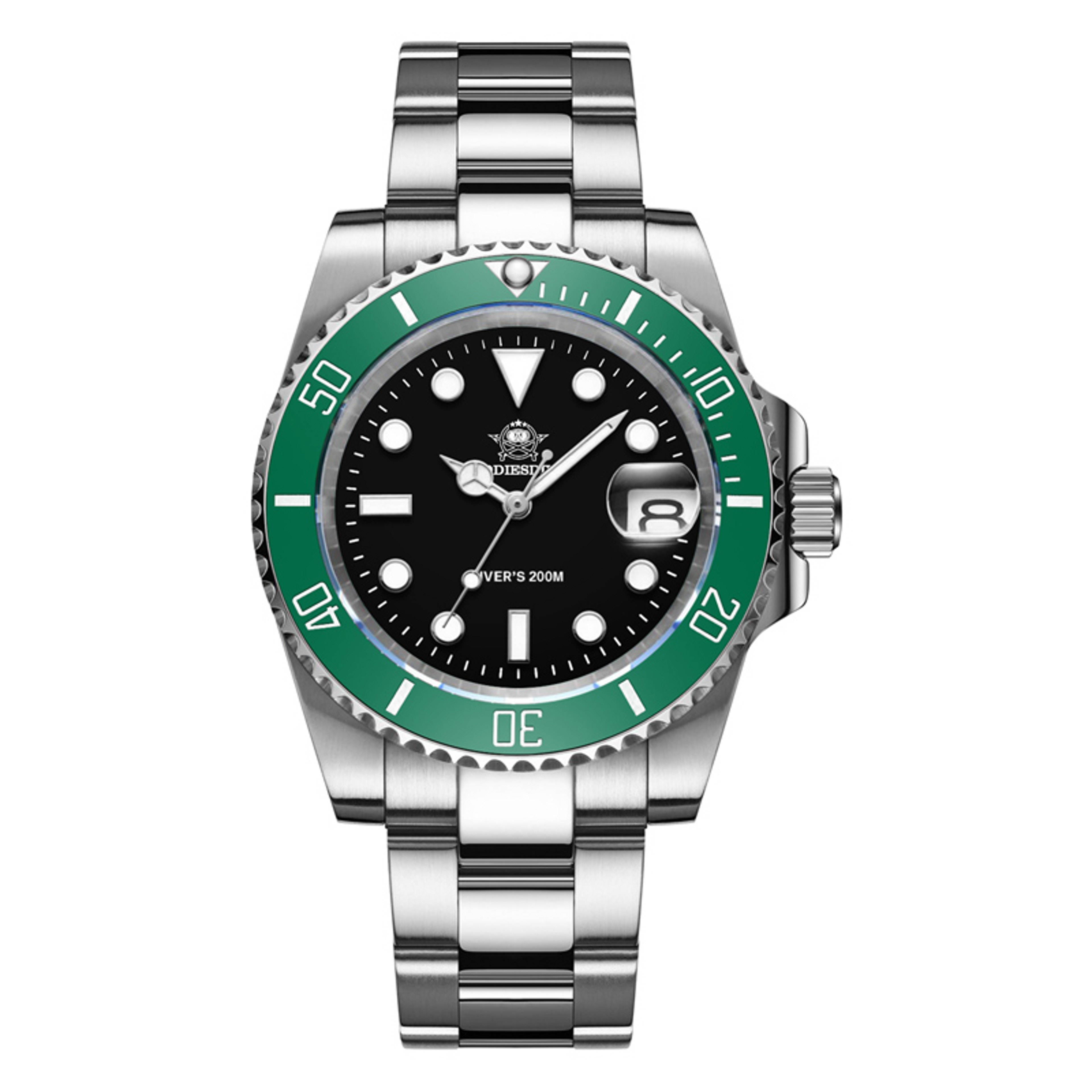 Addiesdive Men Stainless Steel Quartz Watch – view 9