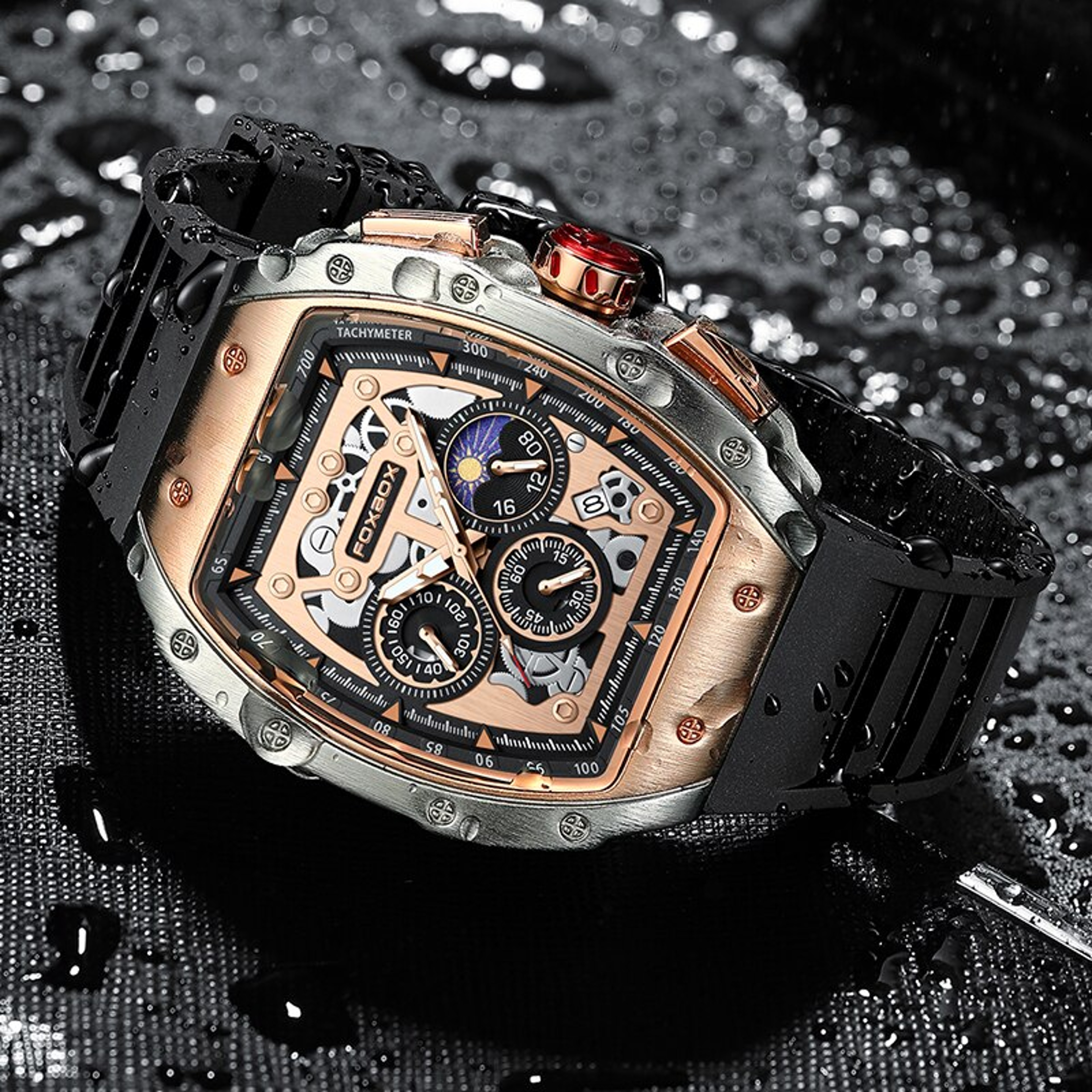 Apex Chrono Pro Men's Military Quartz Watch – view 3