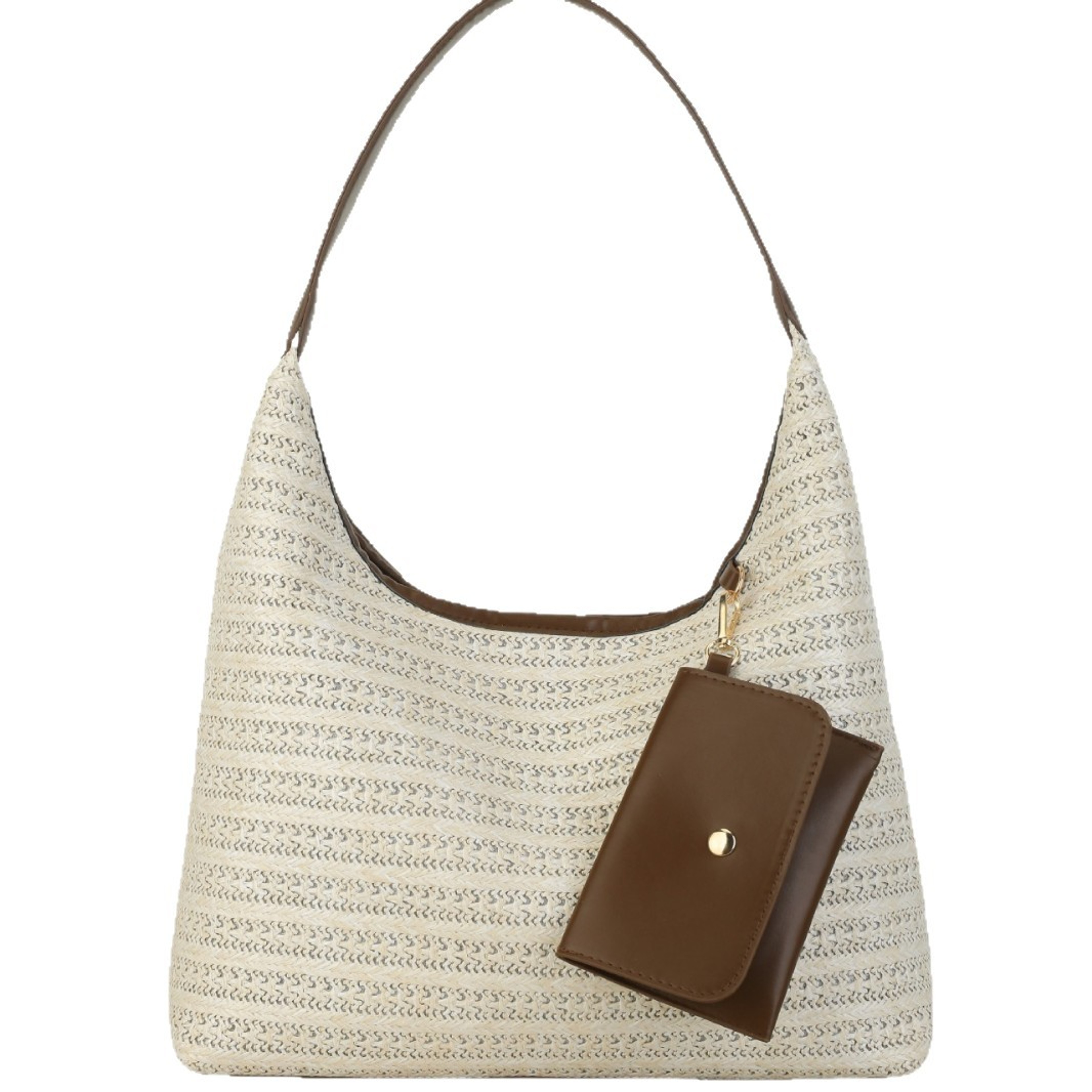 Trendy Large Capacity Straw Woven Tote Bag – view 5