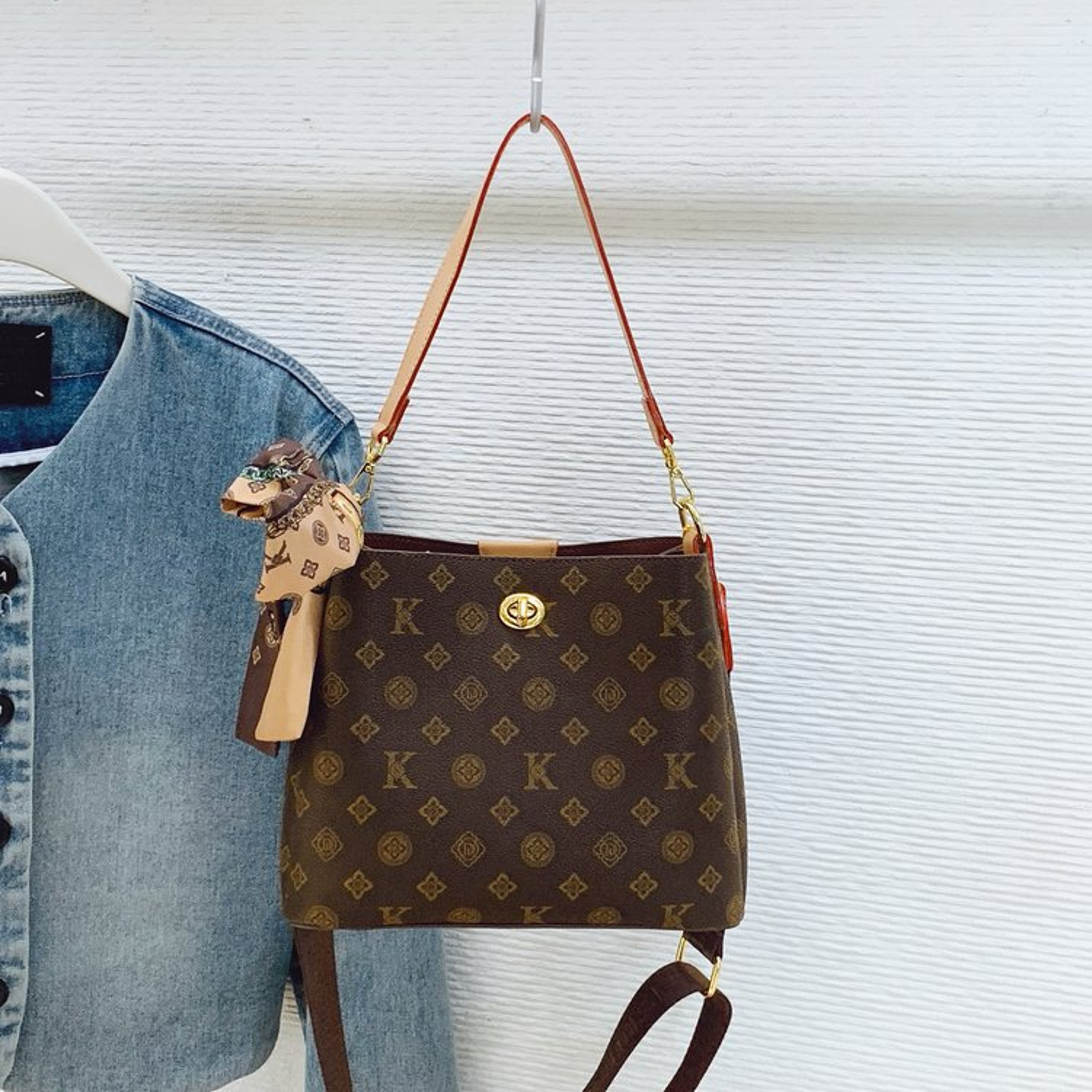 Leather Diaper Bag Stylish Tote For Working Moms 3