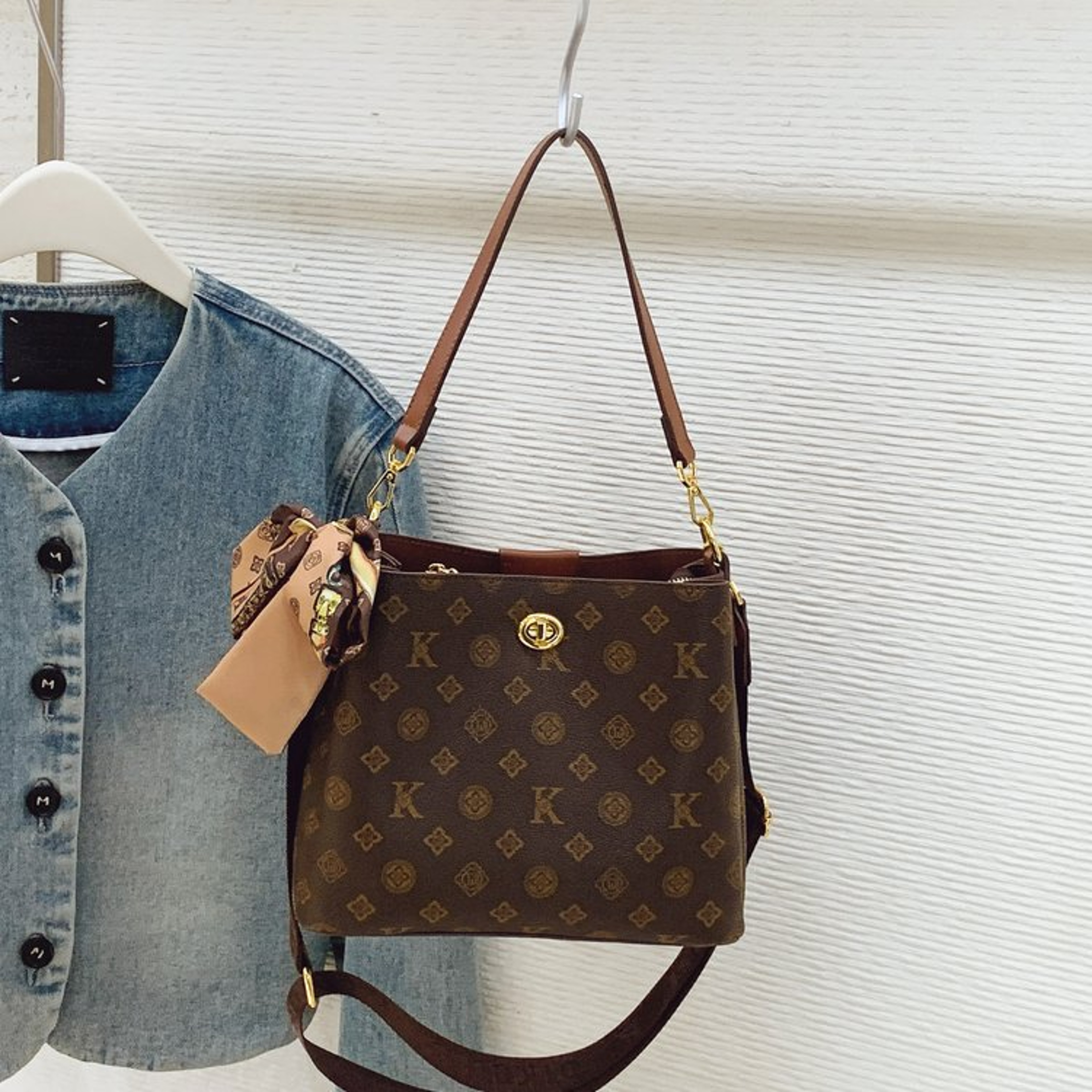 Leather Diaper Bag Stylish Tote For Working Moms 4