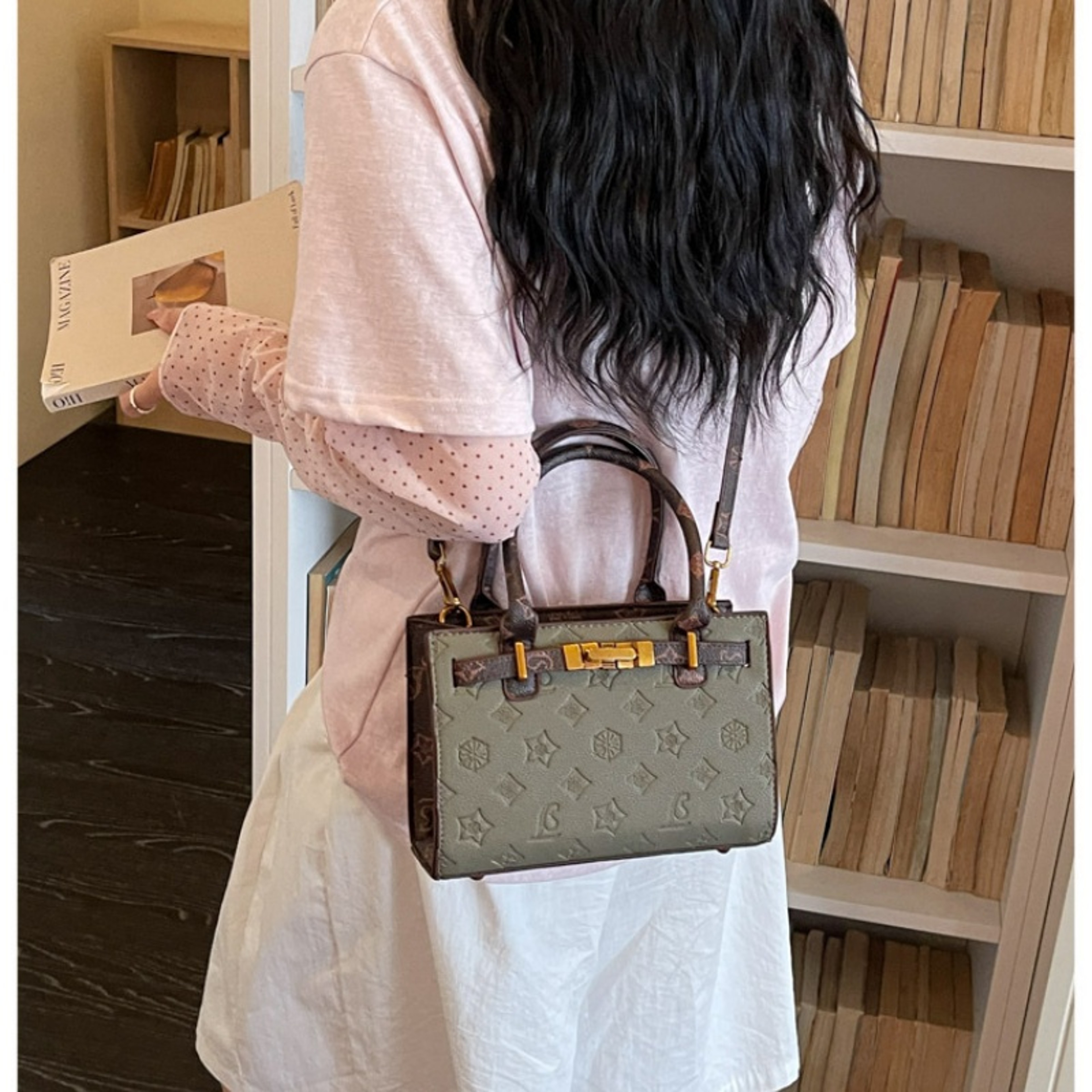 Classic Embossed Crossbody Bag – view 5
