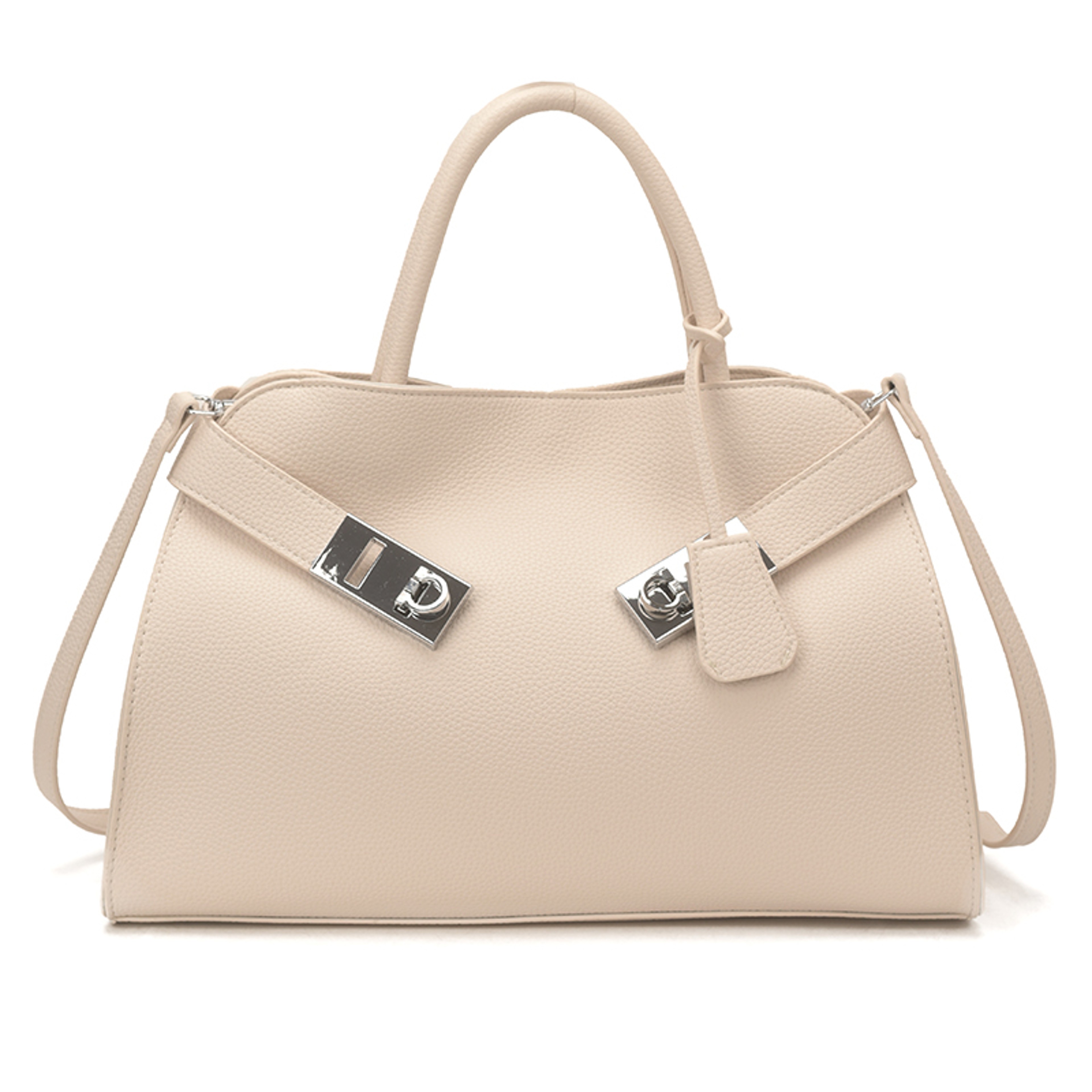 Aria Leather Designer Diaper Bag And Messenger Purse 2