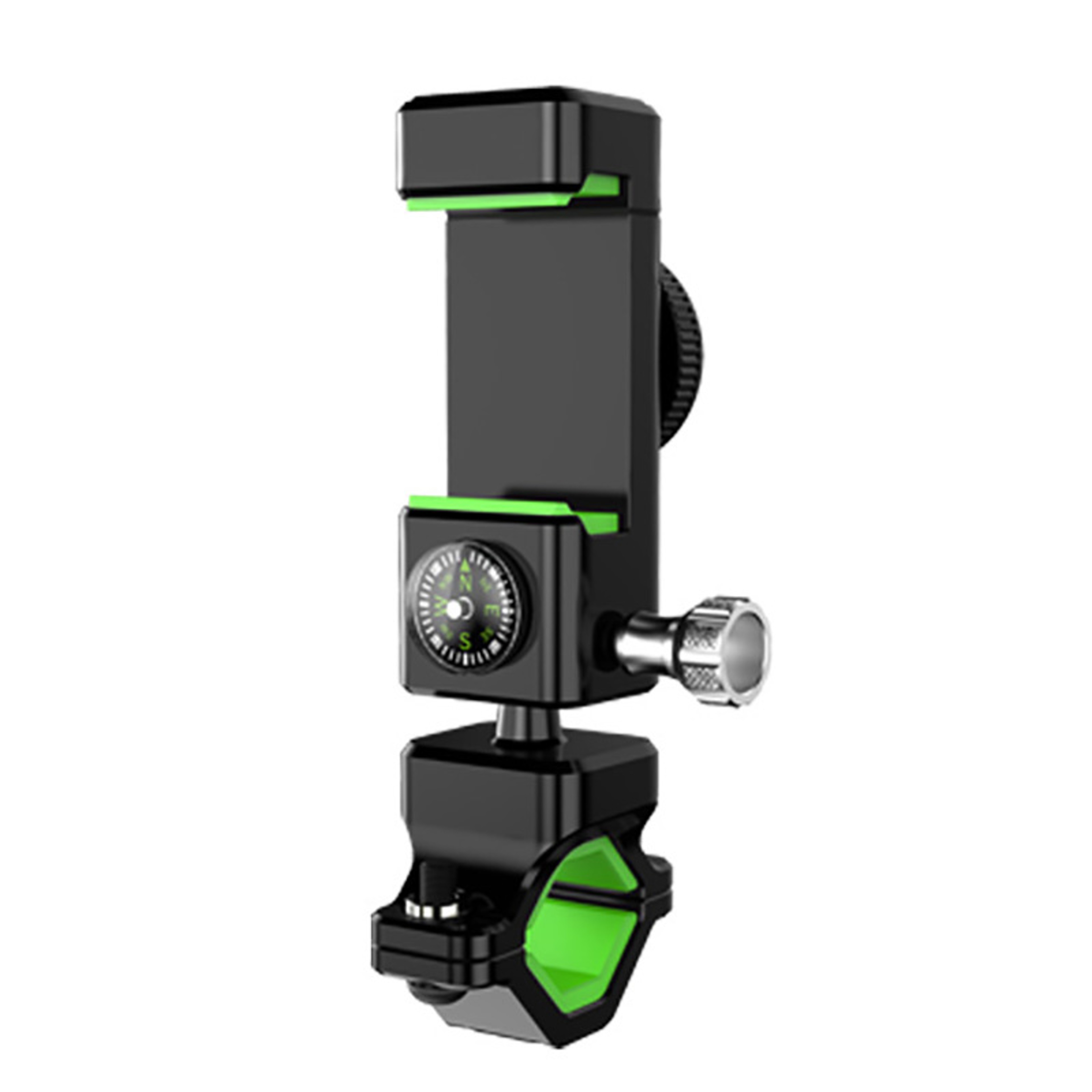 Universal Bike Phone Mount Motorcycle Handlebar Cell Phone Holder With Compass 7