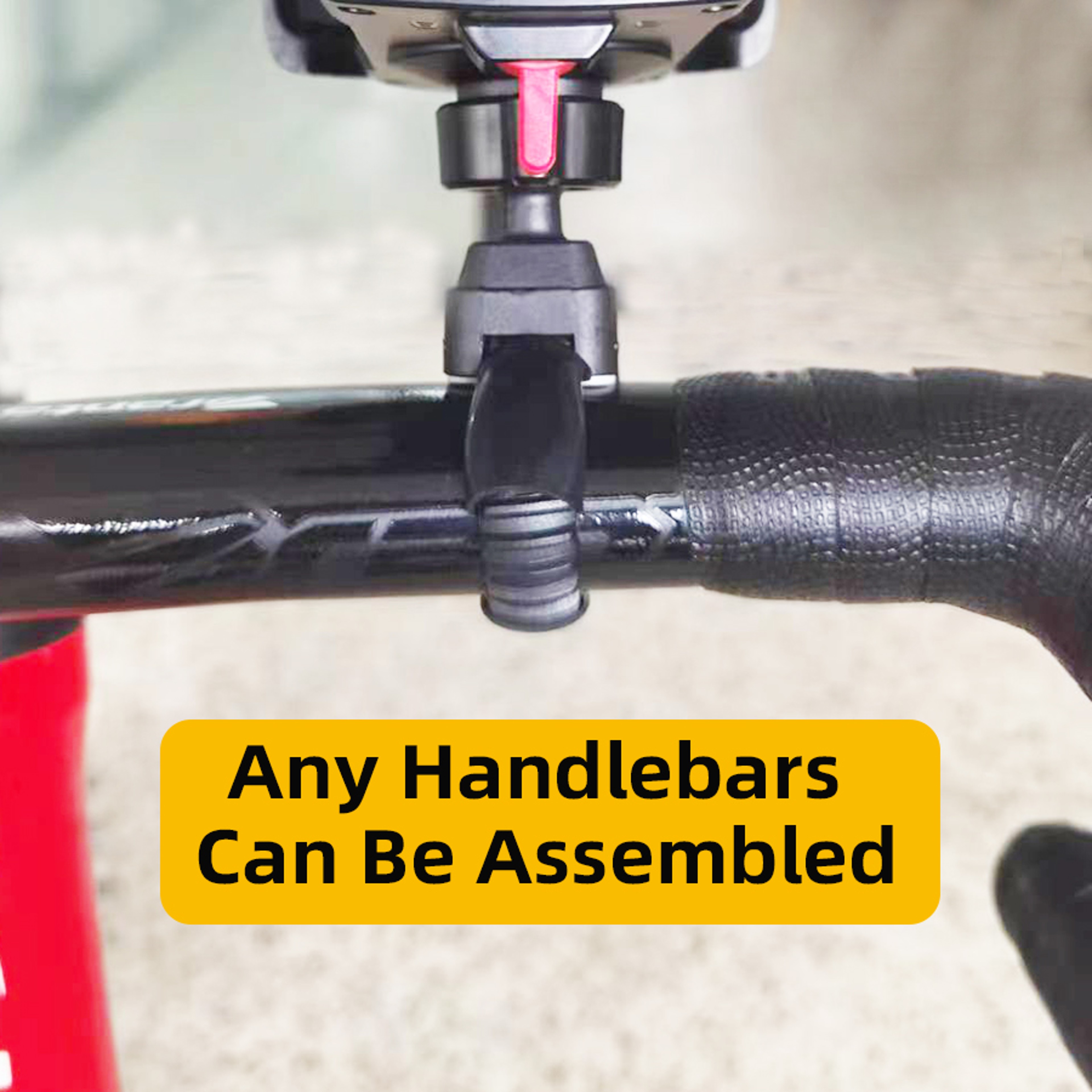Handlebar Phone Mount, Bicycle Phone Holder, Bike A Phone Mount – view 4