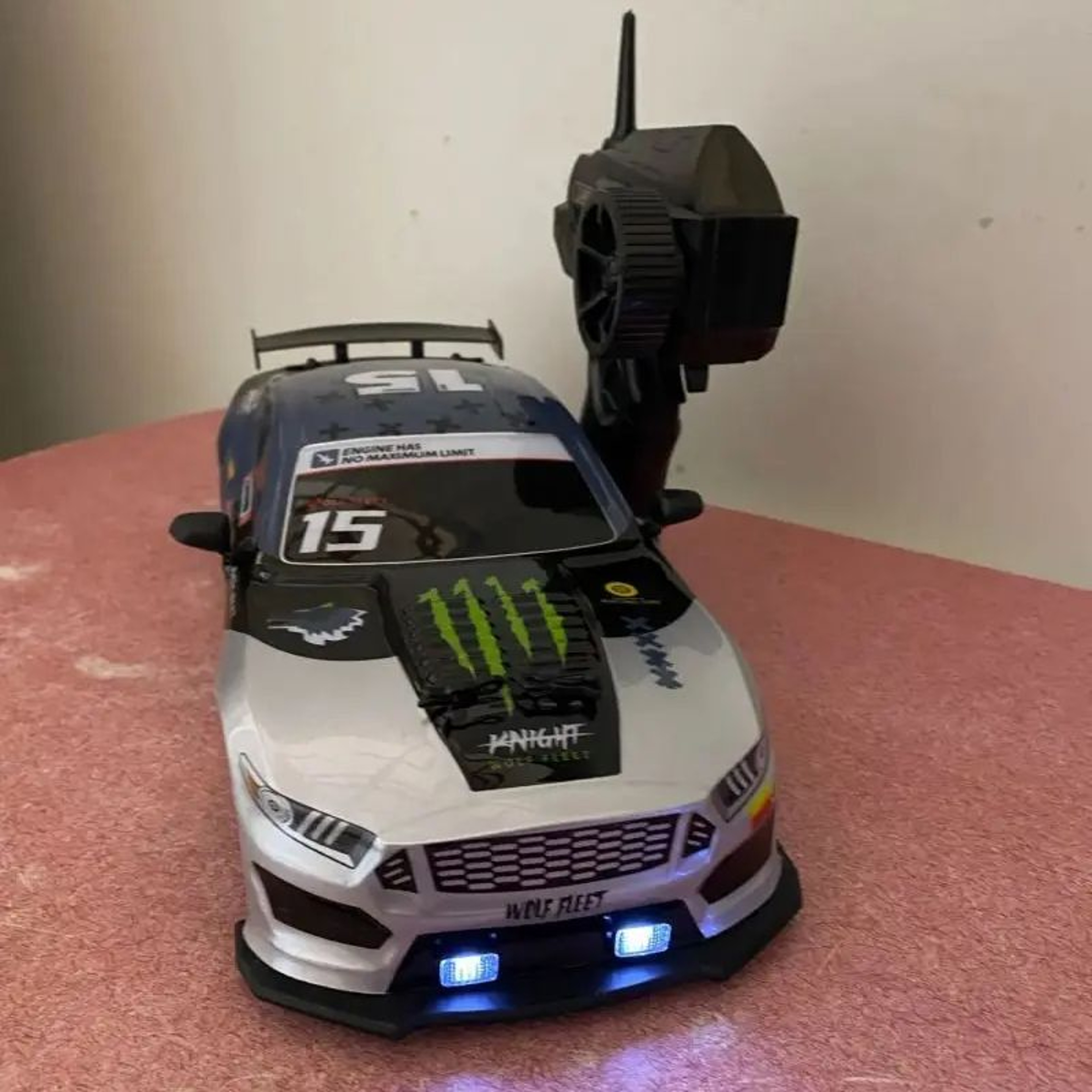 Mustang GTR Drift Car, High Speed Racing RC Cars, Electric WD Remote Control Toys for Children – view 2