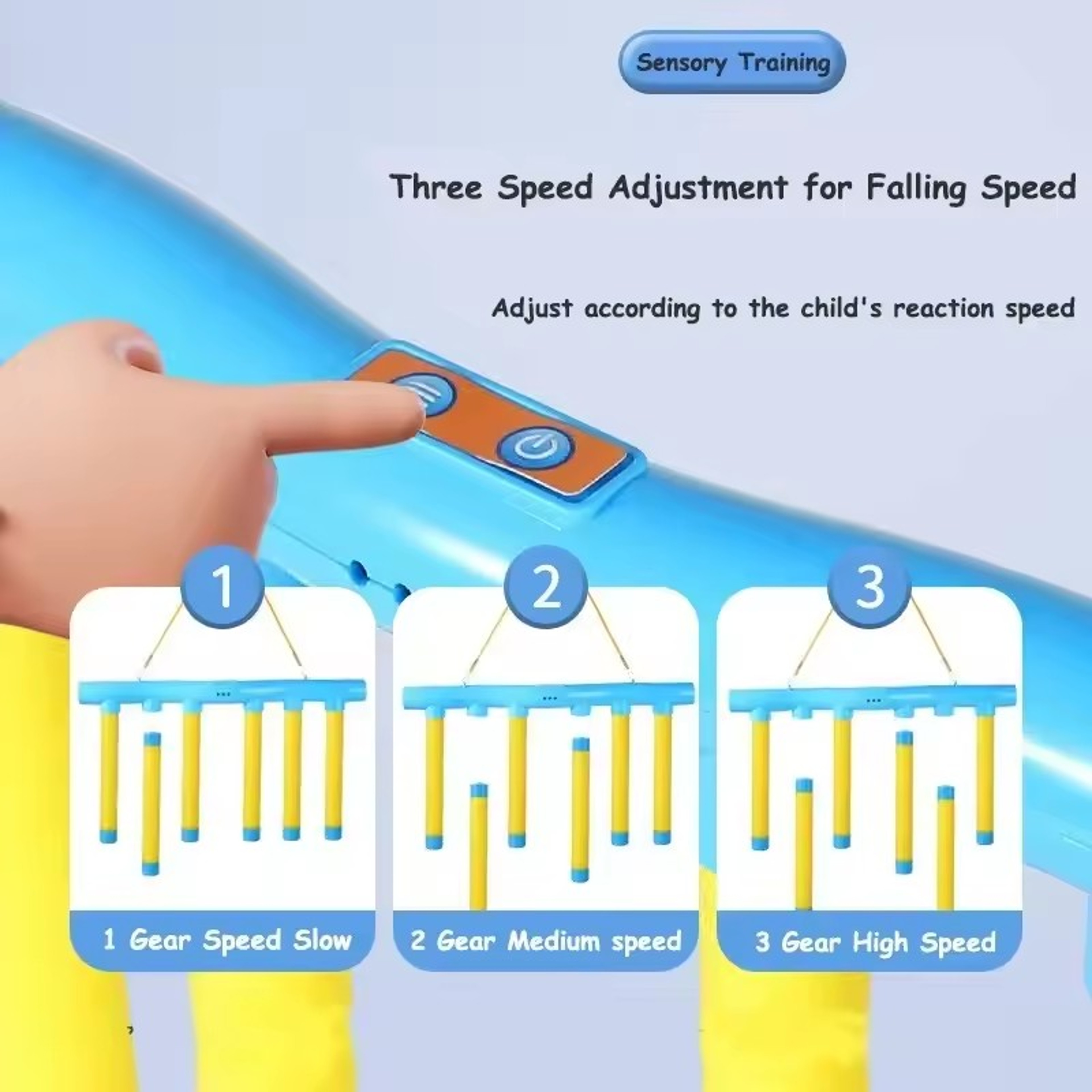 Falling Sticks Catch Toy Sensory Integration Training Reflex Challenge 2