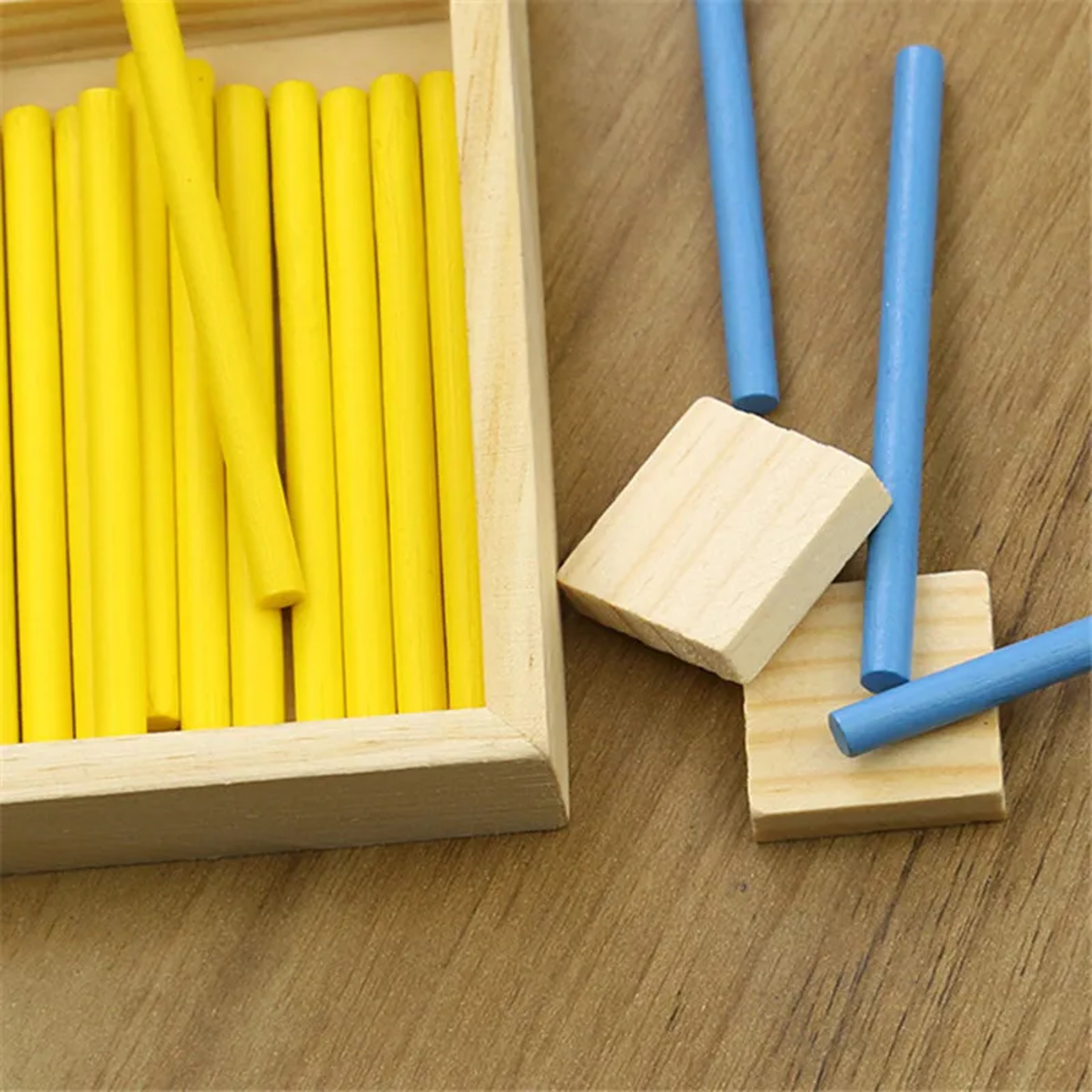 Wooden Digital Stick Educational Toys for Children, Montessori Math Teaching Aid for Knowledge – view 6