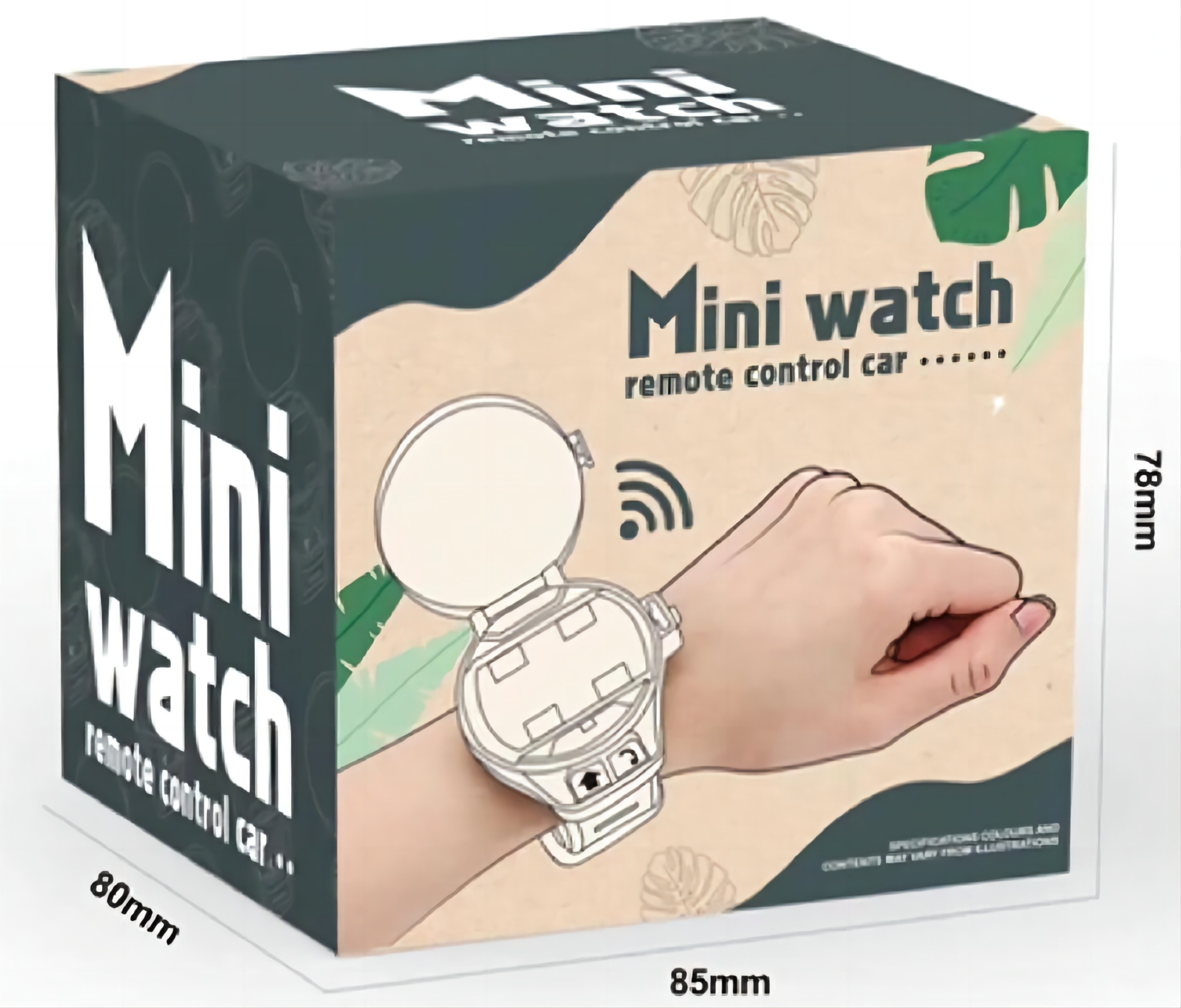 Mini Watch Car Parent Child Interaction Remote Control Car Electric Alloy Childrens Watch Racing To 2