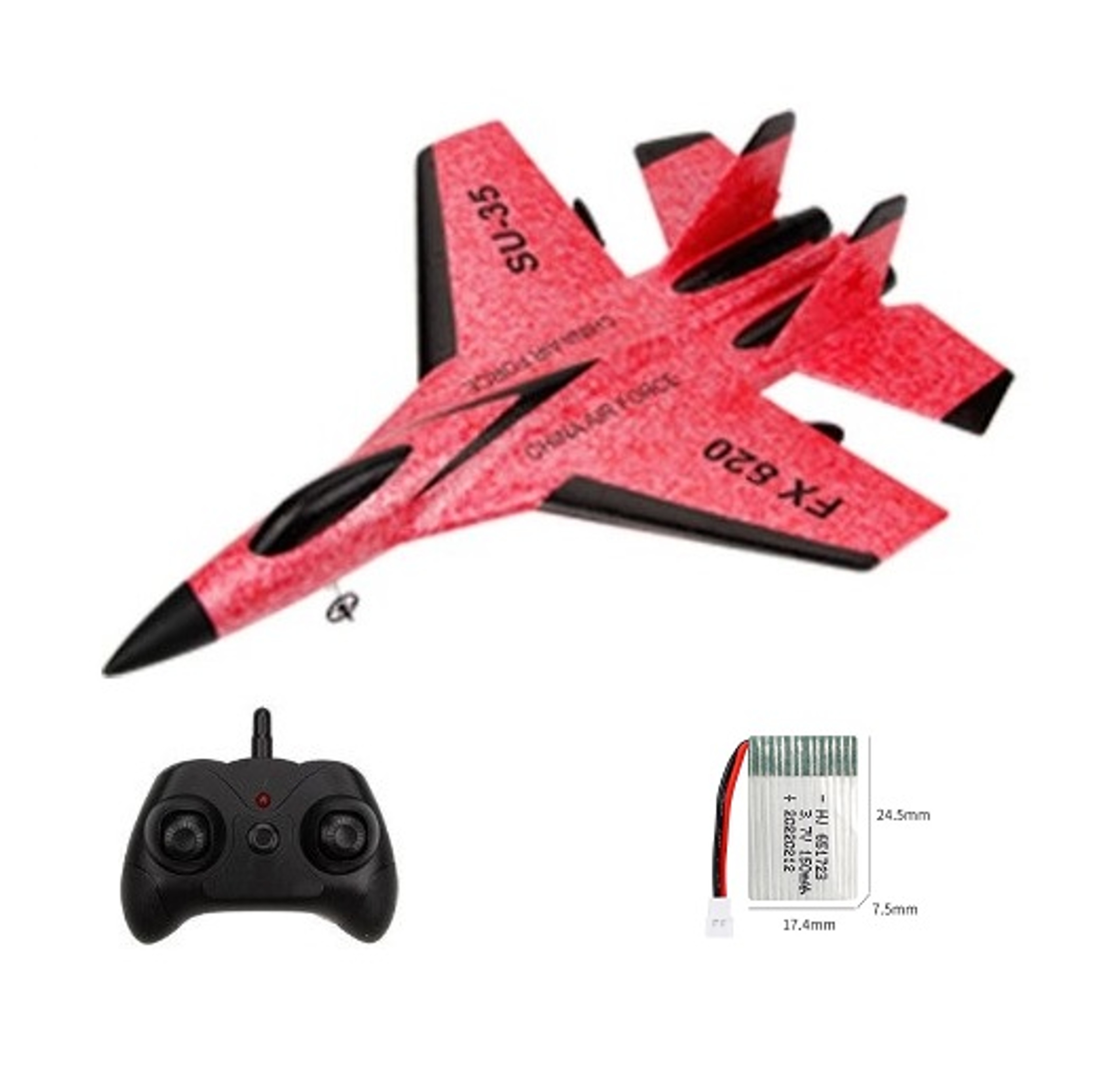 RC Foam Aircraft Plane Glider Remote Control Fighter Boys Toys For Children 7