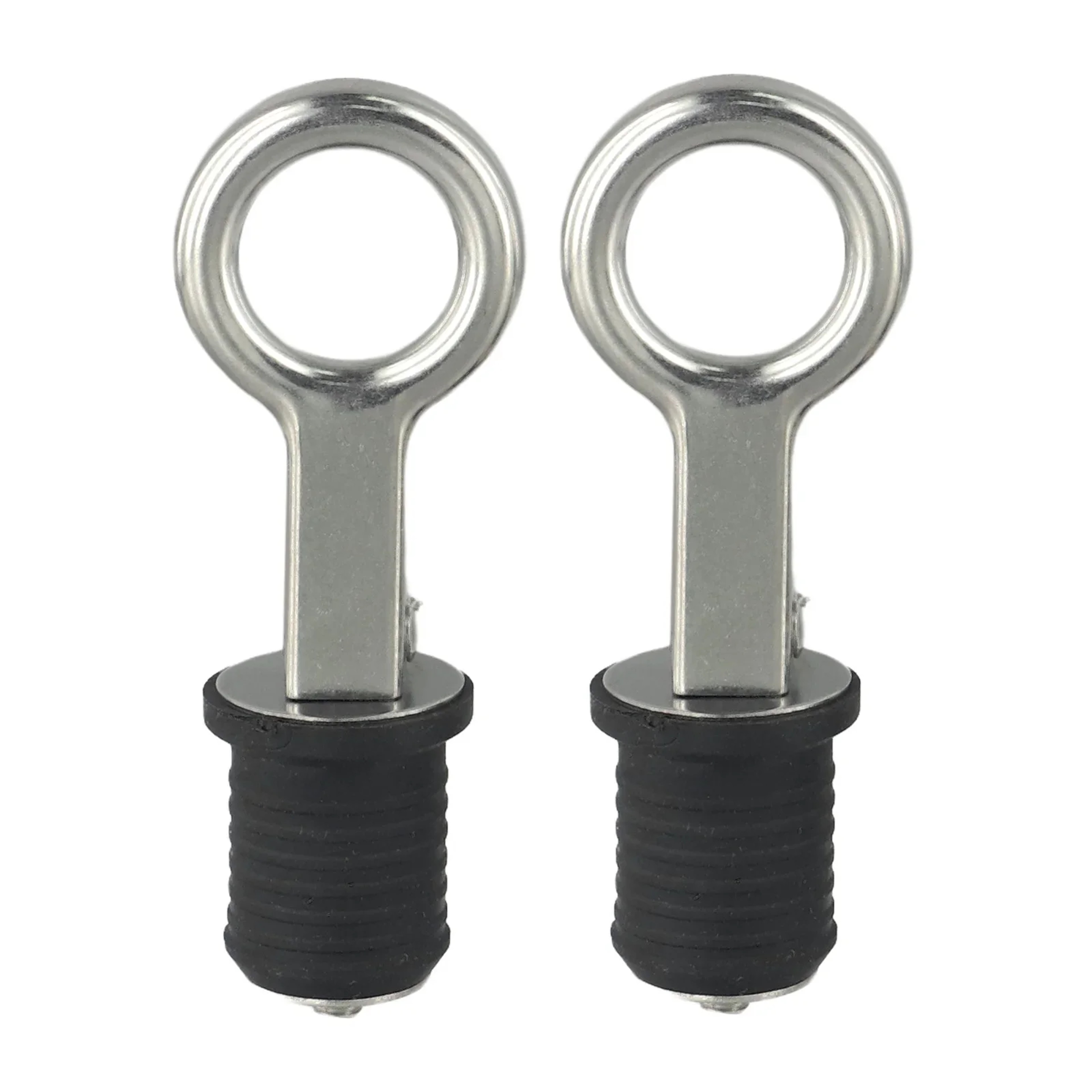 Stainless Steel Snap Flip Boat Hull Drain Plug Marine Drain Plug Rubber Boat Hardware Accessories 0