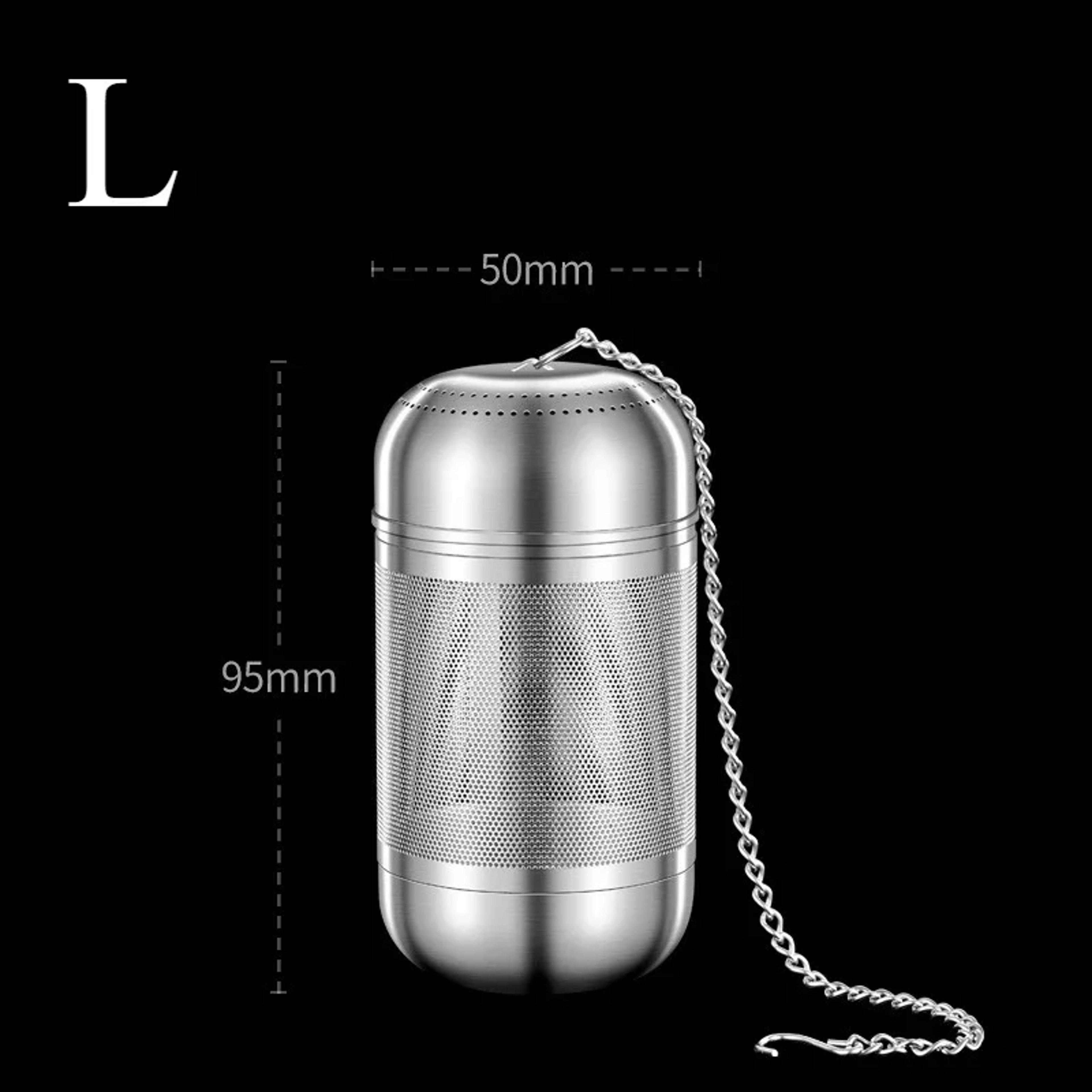 Stainless Steel Tea Infuser Seasoning Strainer Ball Fine Mesh Spice Strainer For Tea Leaves  Teapot 3