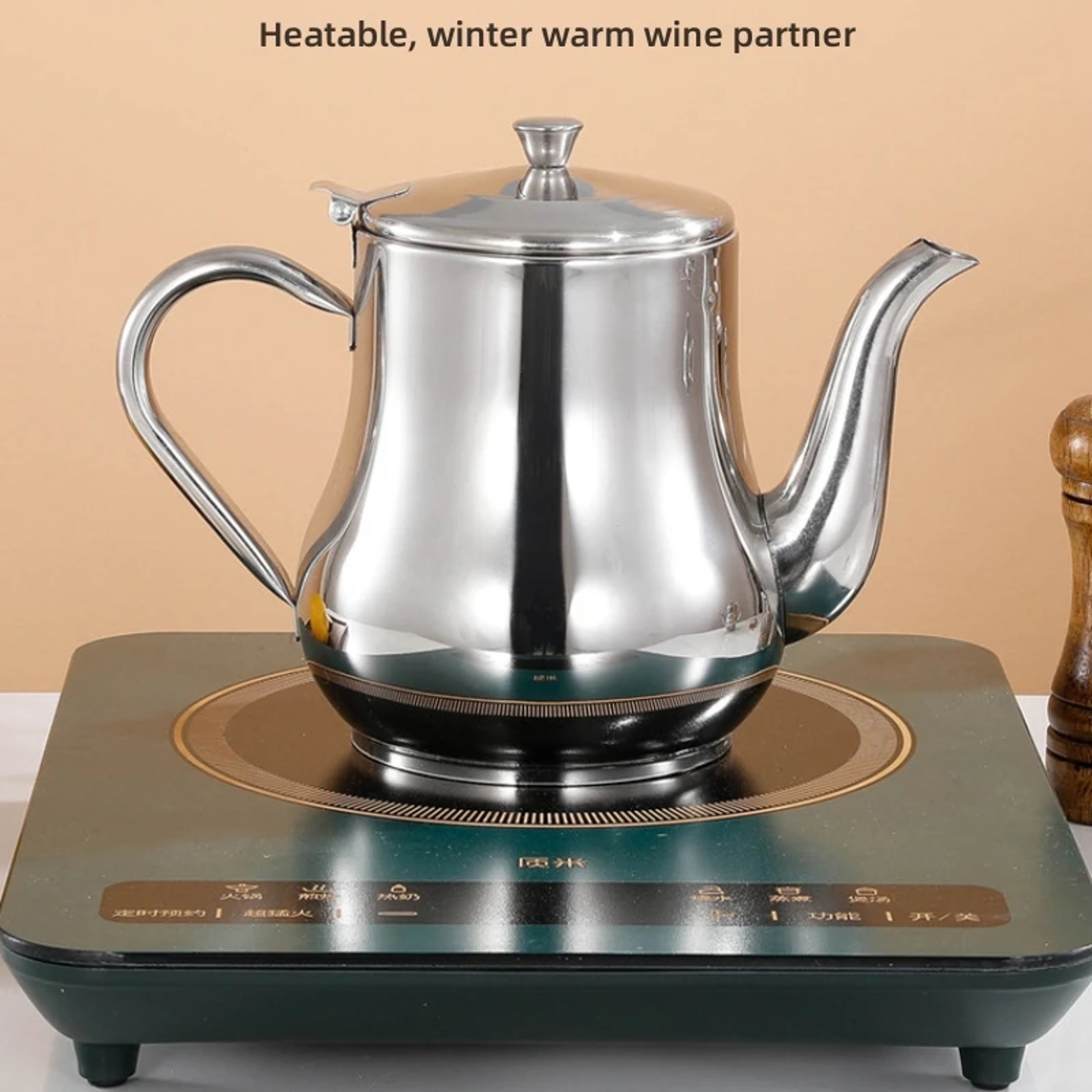 Multiuse Stainless Steel Oil Pot With Leak Mesh Thickened Kitchen Sauce And Vinegar Storage Tank 2