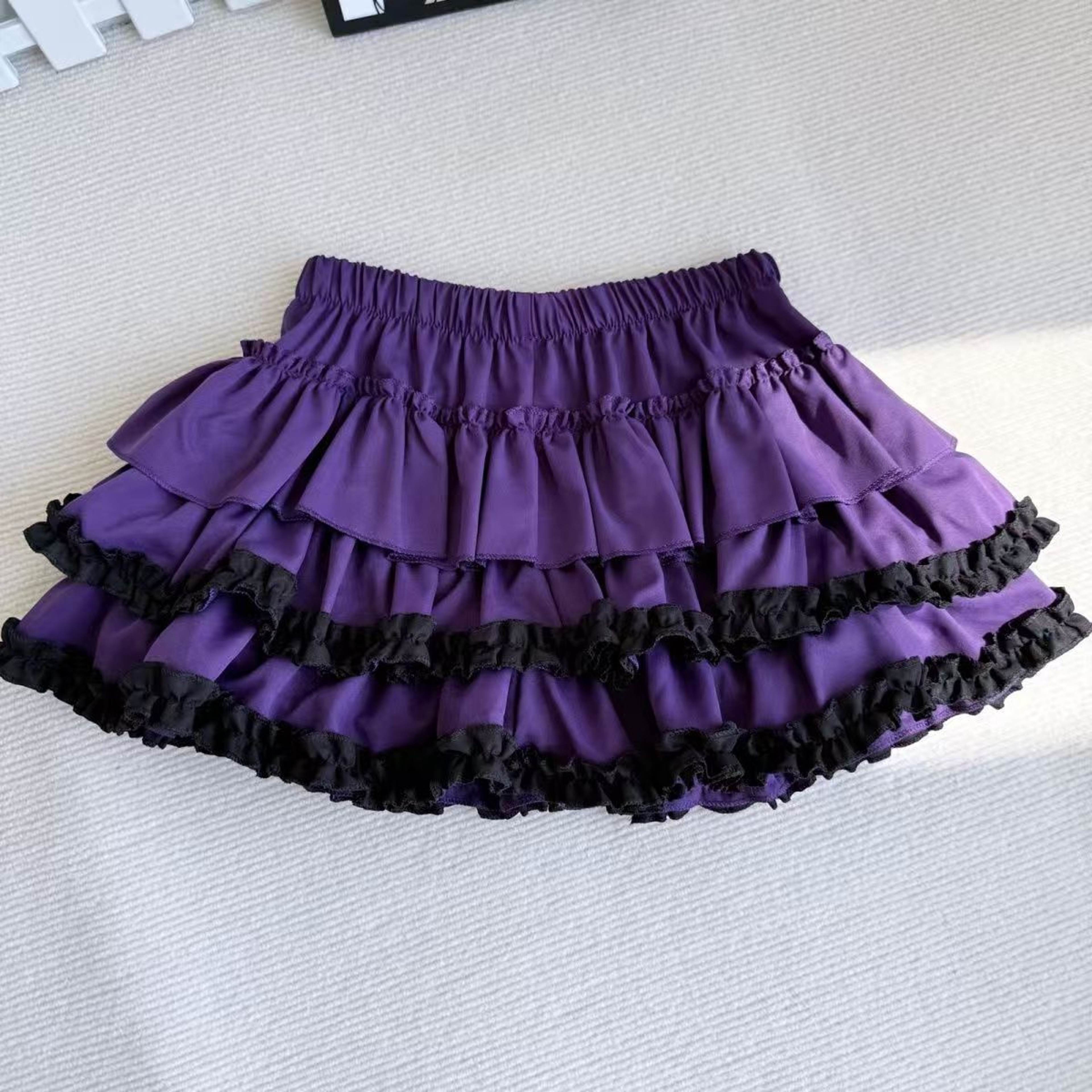 Harajuku Punk Cake Puff Skirt For Girls  Trendy AntiExposure HalfLength Fashion Skirt 0
