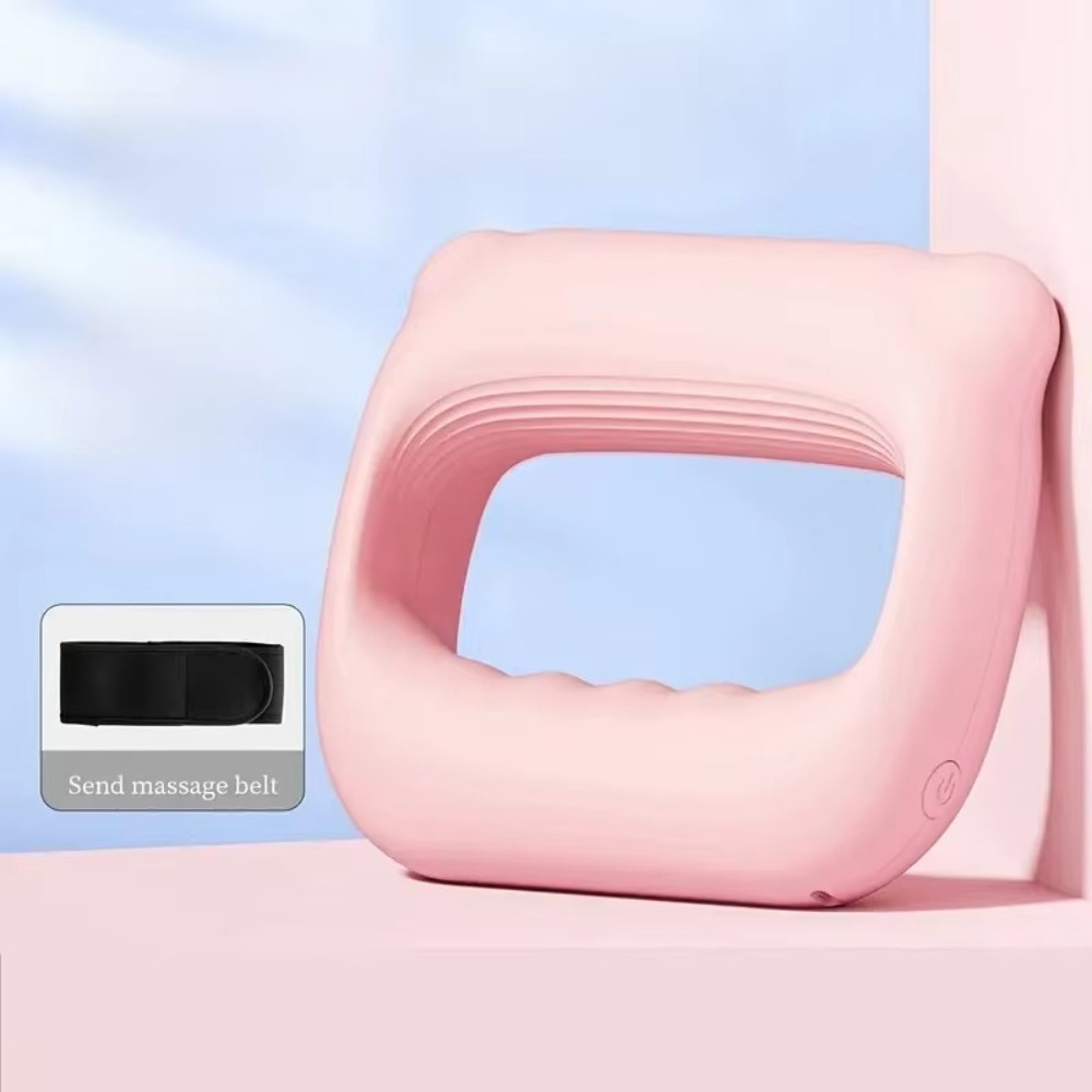 Portable Percussion Fascia Ring  USB Charging Massage Belt For Neck Shoulders  Full Body Relaxation 6