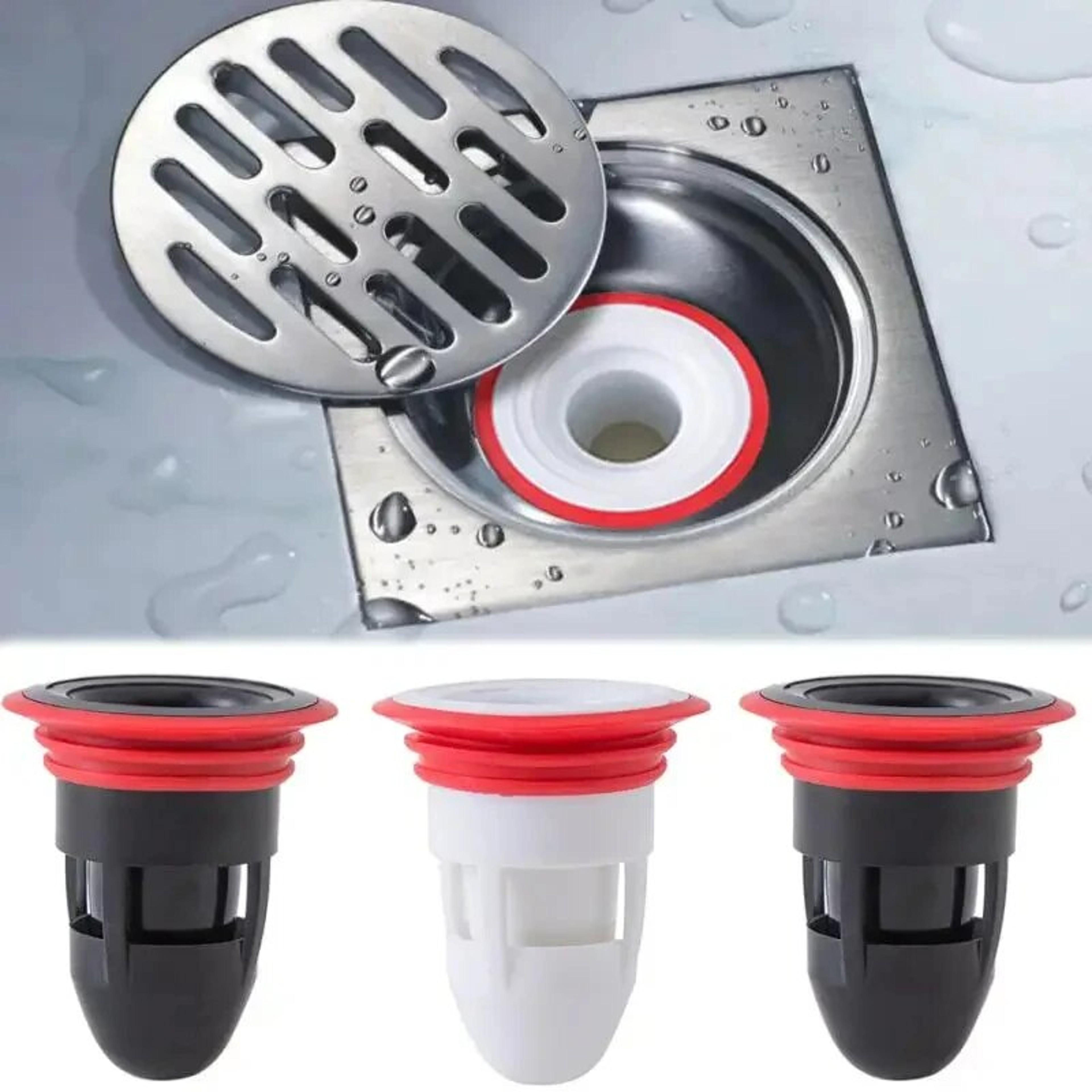 Floor Drain AntiOdor Bullet With Pest Control  Effective Deodorization For Bathroom  Sewer 0