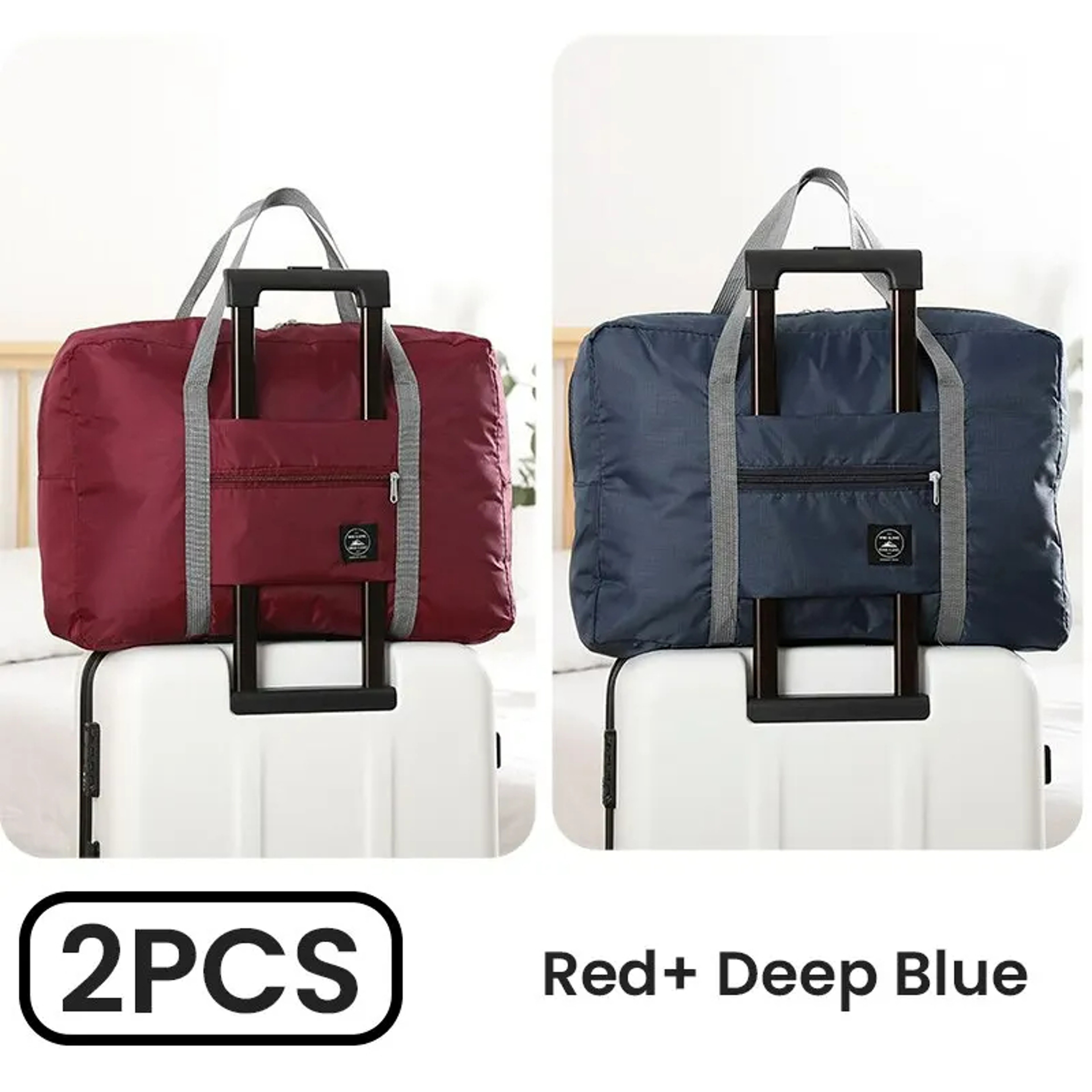 Foldable Travel Duffel Bag For Airlines Carryon  Weekender Overnight Tote For Men  Women  Gym  Trav 6